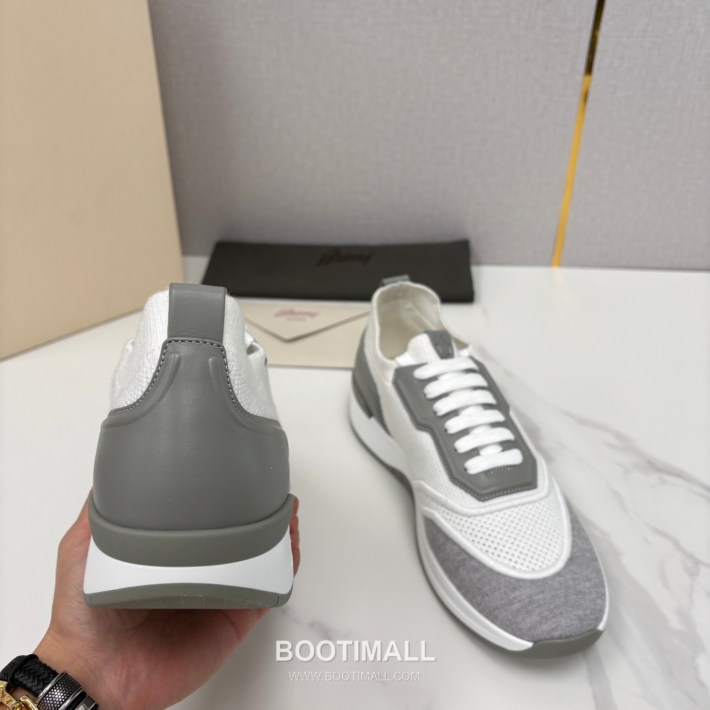 Brioni Mesh Suede Dad Sneaker 브리오니 메쉬 스웨이드 대드 스니커즈 5cm 8