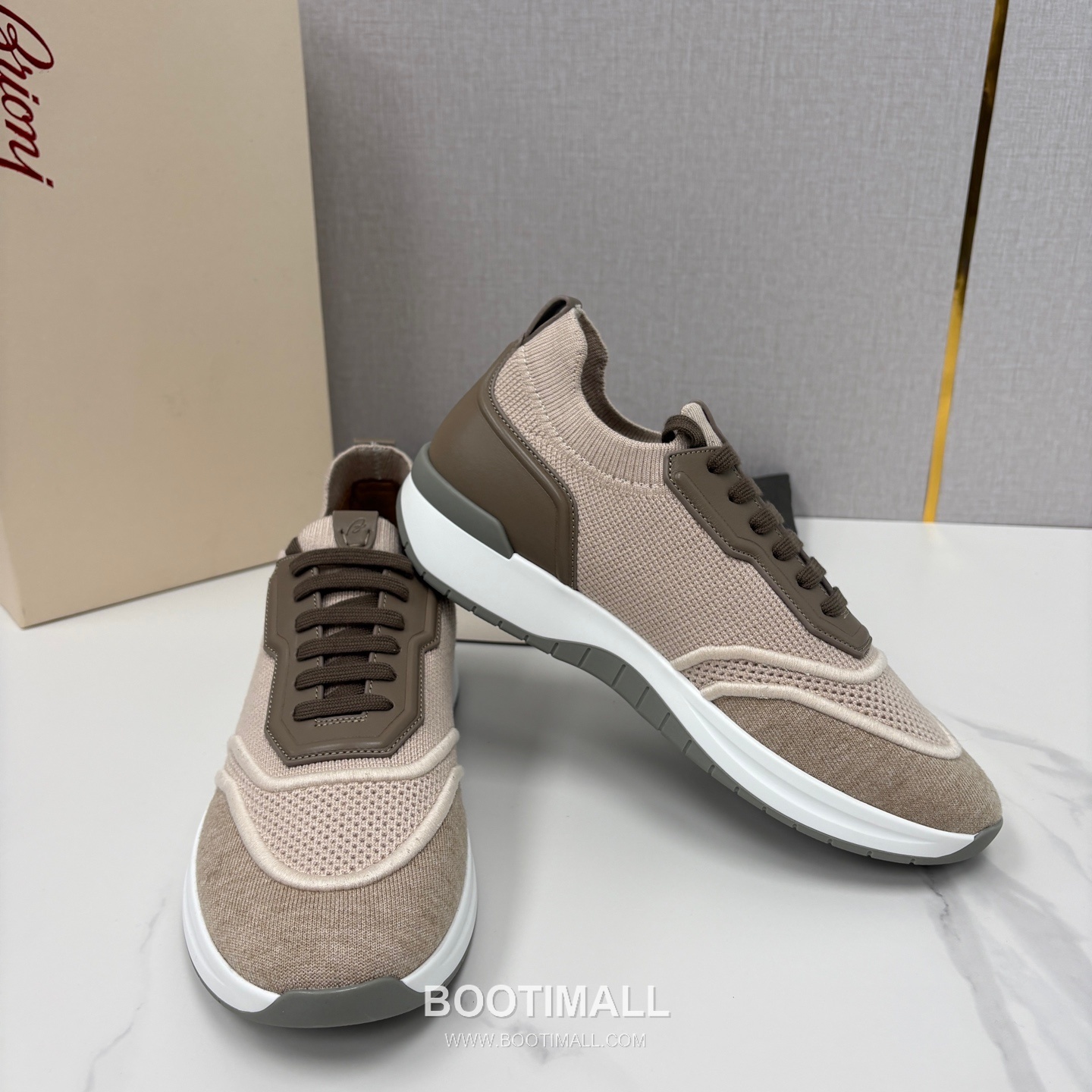 Brioni Mesh Suede Dad Sneaker 브리오니 메쉬 스웨이드 대드 스니커즈 5cm 7