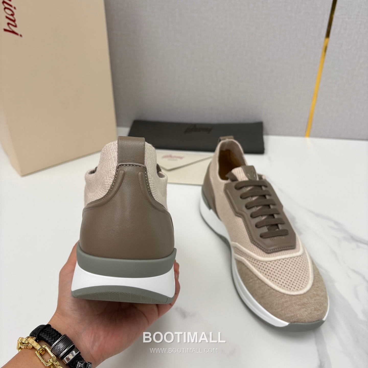 Brioni Mesh Suede Dad Sneaker 브리오니 메쉬 스웨이드 대드 스니커즈 5cm 8