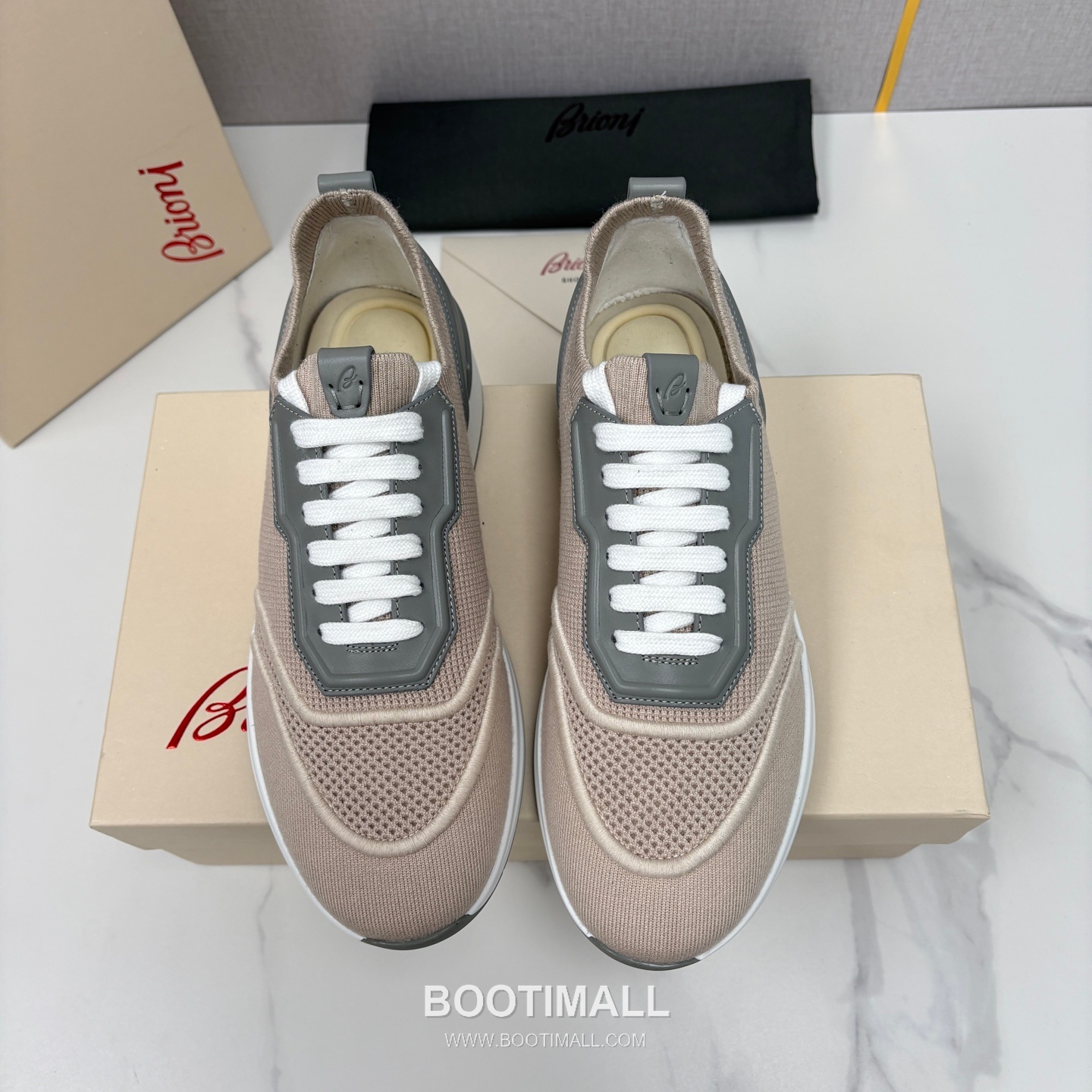 Brioni Mesh Suede Dad Sneaker 브리오니 메쉬 스웨이드 대드 스니커즈 5cm 1