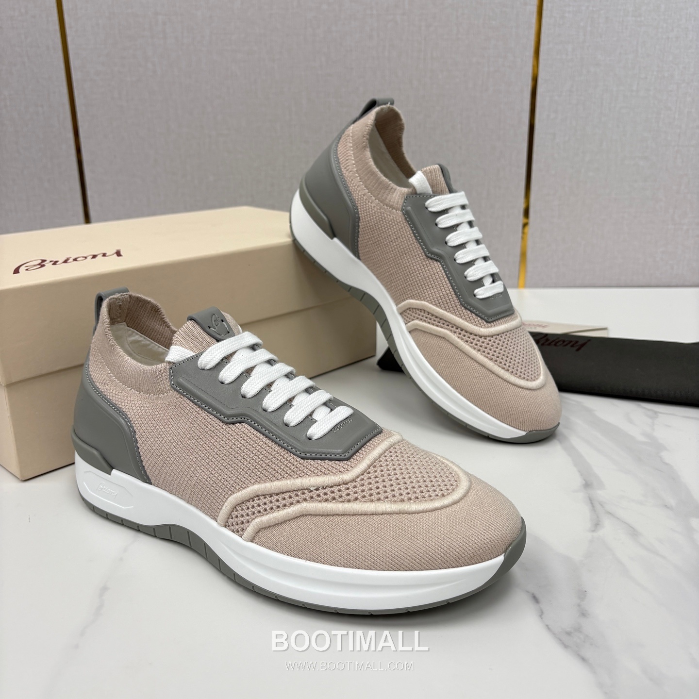 Brioni Mesh Suede Dad Sneaker 브리오니 메쉬 스웨이드 대드 스니커즈 5cm 2