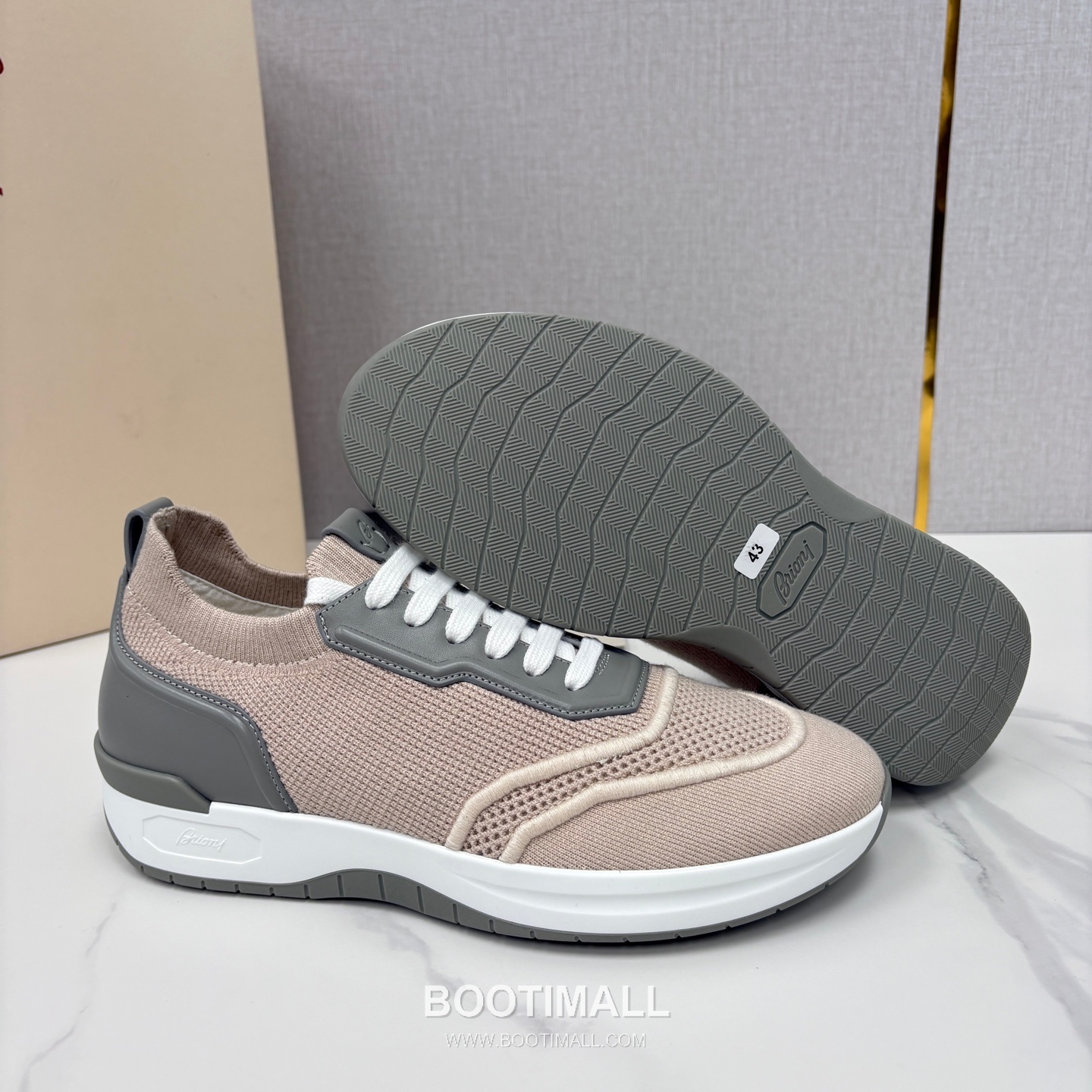 Brioni Mesh Suede Dad Sneaker 브리오니 메쉬 스웨이드 대드 스니커즈 5cm 9