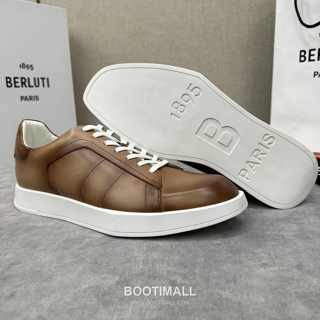 Berluti Stellar Diamond-Cut Trainer Leather White 벨루티 스텔라 다이아몬드 컷 트레이너 레더 화이트 스니커즈 5