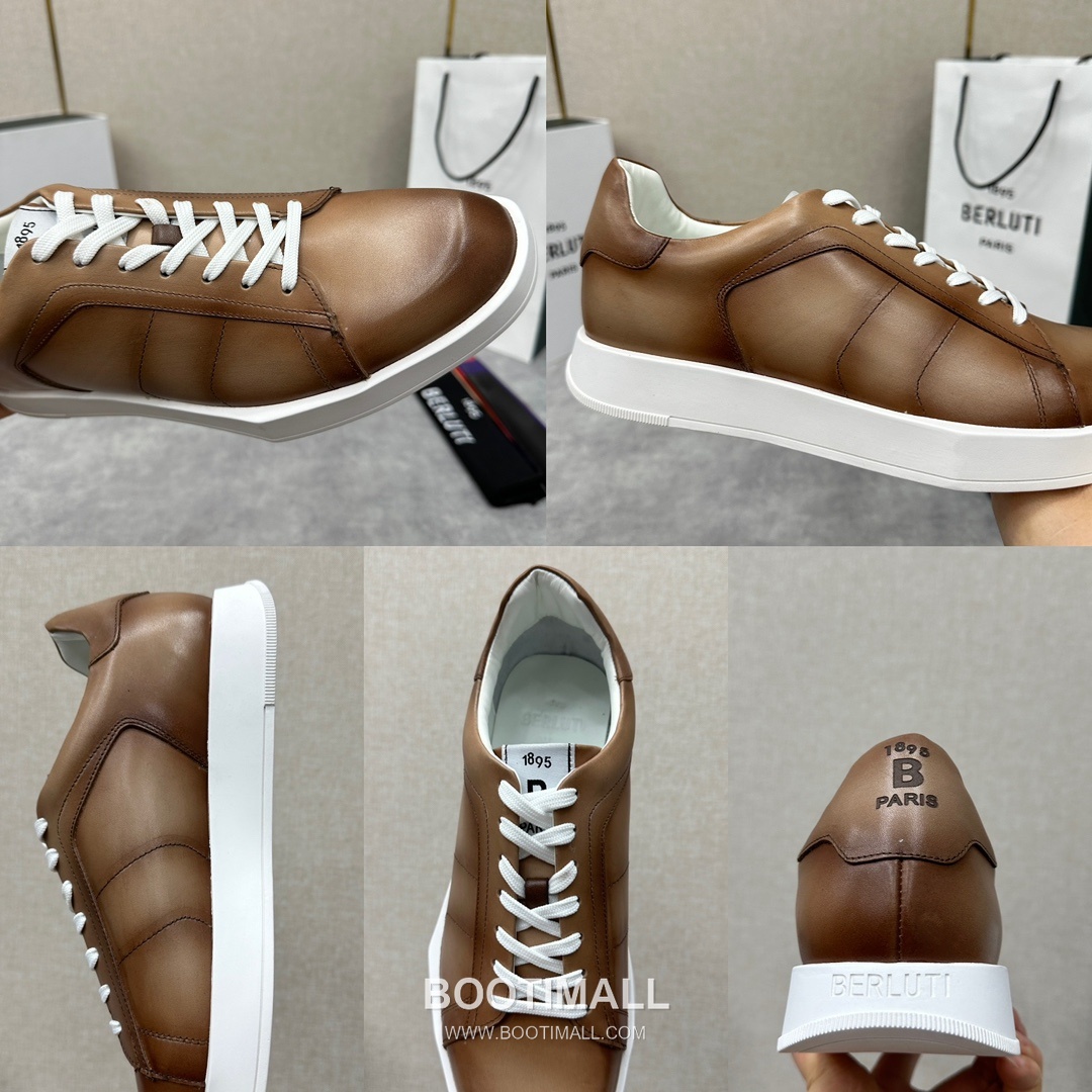 Berluti Stellar Diamond-Cut Trainer Leather White 벨루티 스텔라 다이아몬드 컷 트레이너 레더 화이트 스니커즈 9
