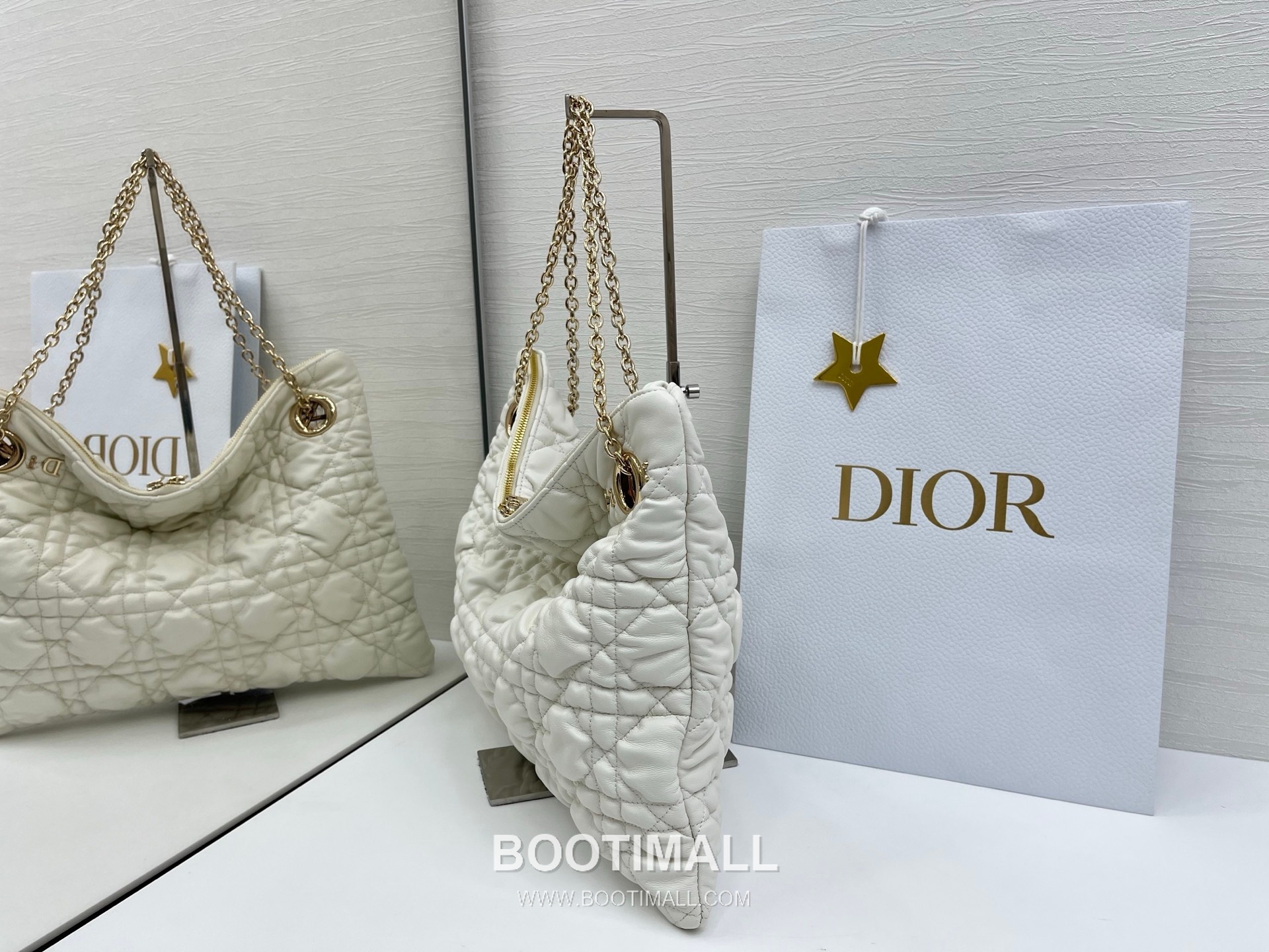Dior Cannage Quilted Tote Bag 디올 까나쥬 퀼팅 토트백 38cm 4