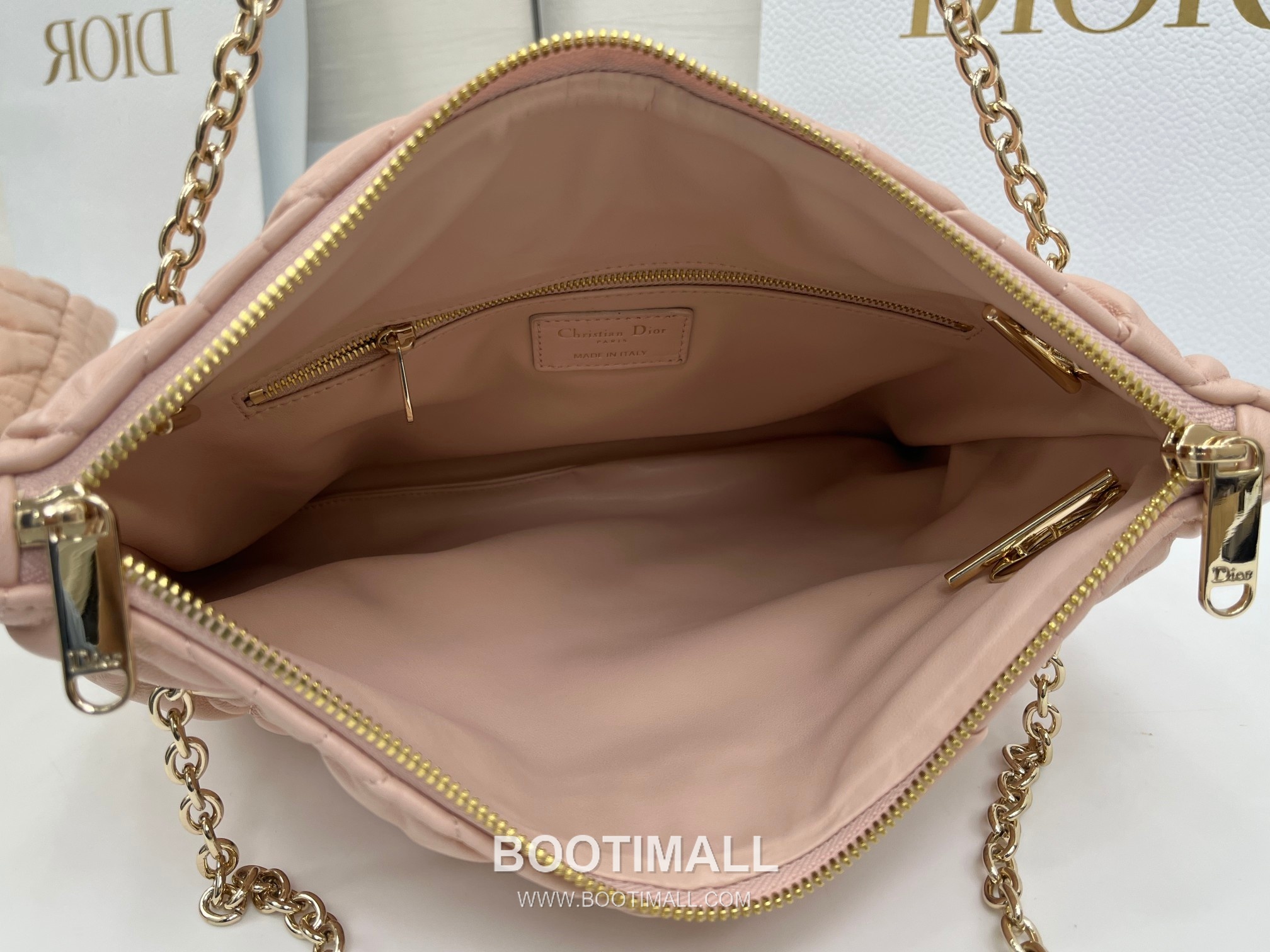 Dior Cannage Quilted Soft Beige Tote Bag 디올 까나쥬 퀼팅 소프트 베이지 토트백 32cm 8