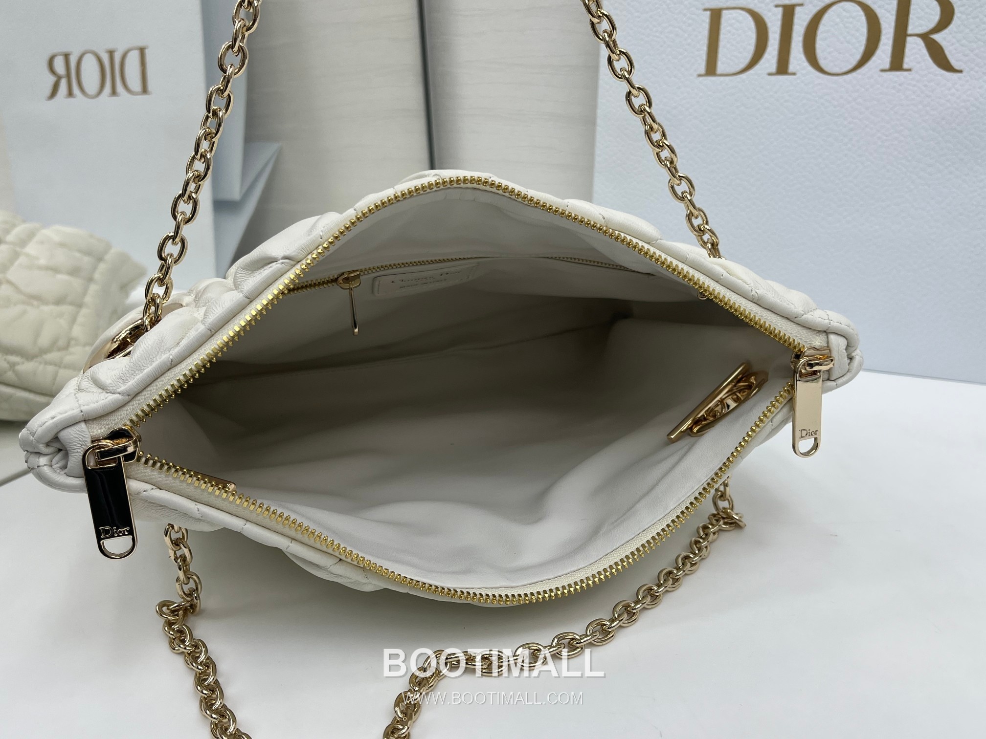 Dior Cannage Quilted Soft Beige Tote Bag 디올 까나쥬 퀼팅 소프트 베이지 토트백 32cm 8