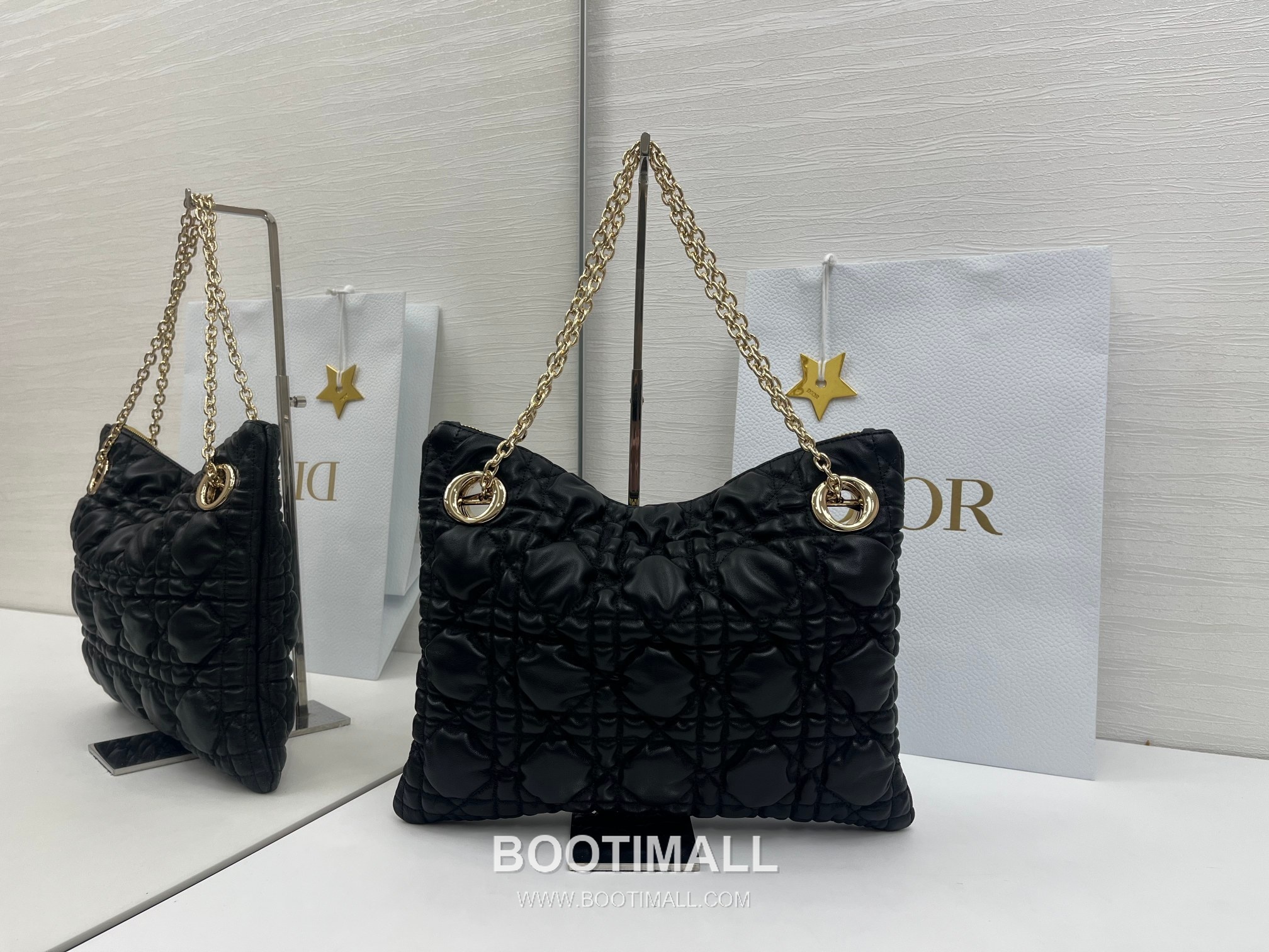 Dior Cannage Quilted Small Beige Tote Bag 디올 까나쥬 퀼팅 스몰 베이지 토트백 32cm 2