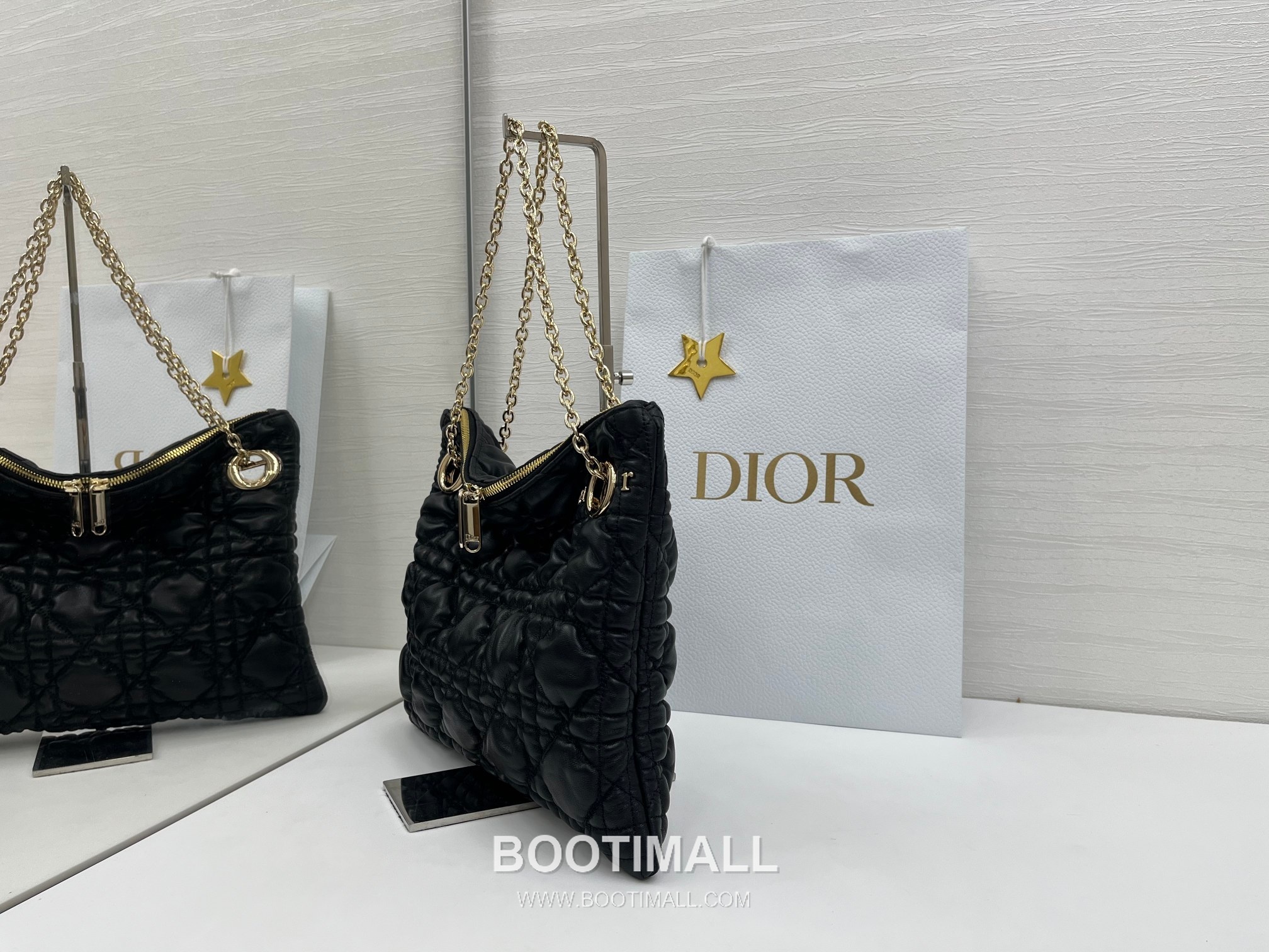 Dior Cannage Quilted Small Beige Tote Bag 디올 까나쥬 퀼팅 스몰 베이지 토트백 32cm 6