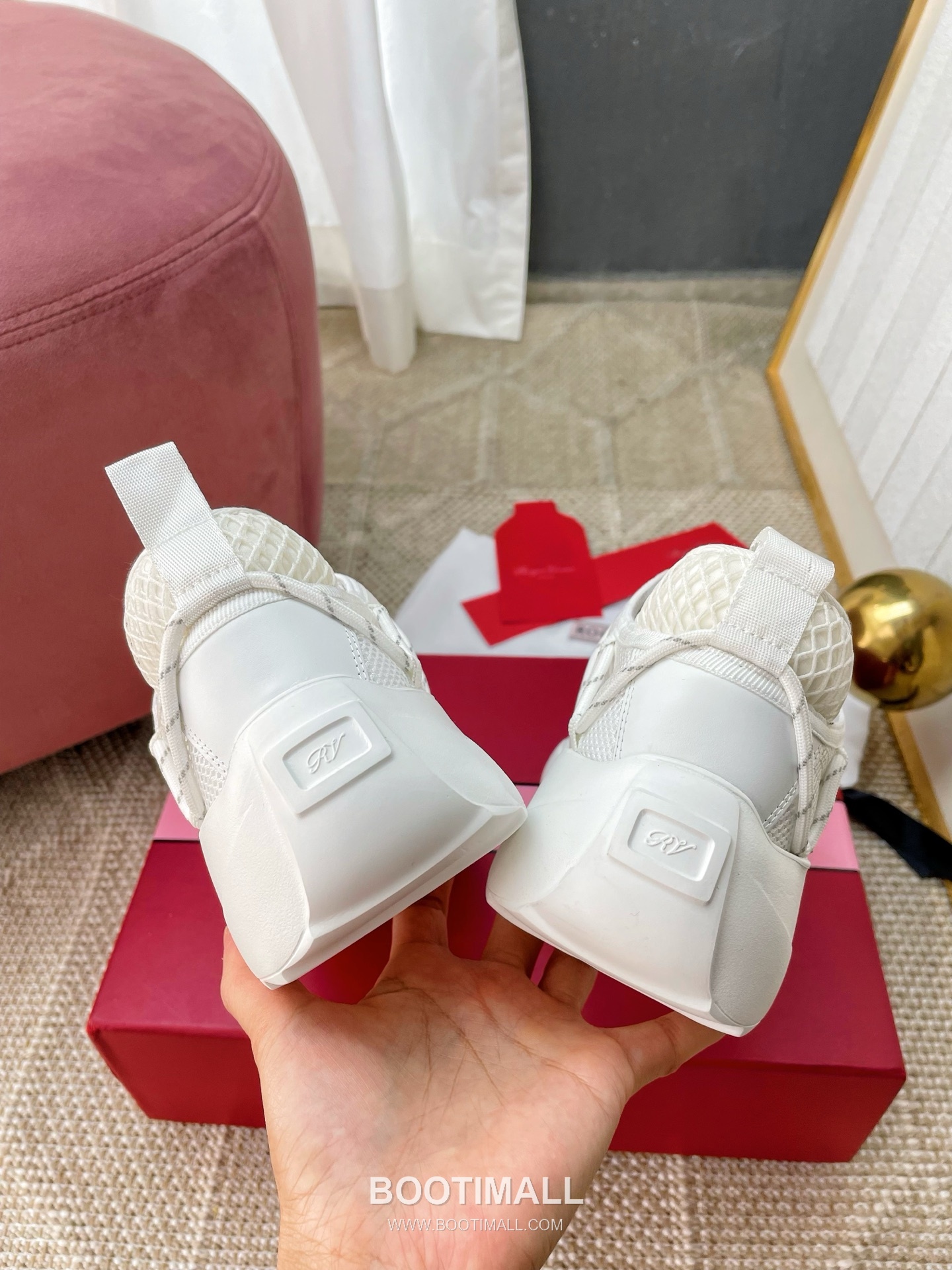 Prada Viv Run Crystal Buckle Mesh Lambskin Black Sneakers 프라다 비브 런 크리스털 버클 메쉬 양가죽 블랙 스니커즈 7