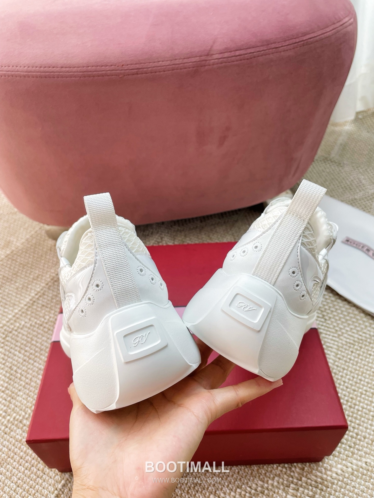 Prada Viv Run Crystal Buckle Mesh Lambskin Black Sneakers 프라다 비브 런 크리스털 버클 메쉬 양가죽 블랙 스니커즈 6