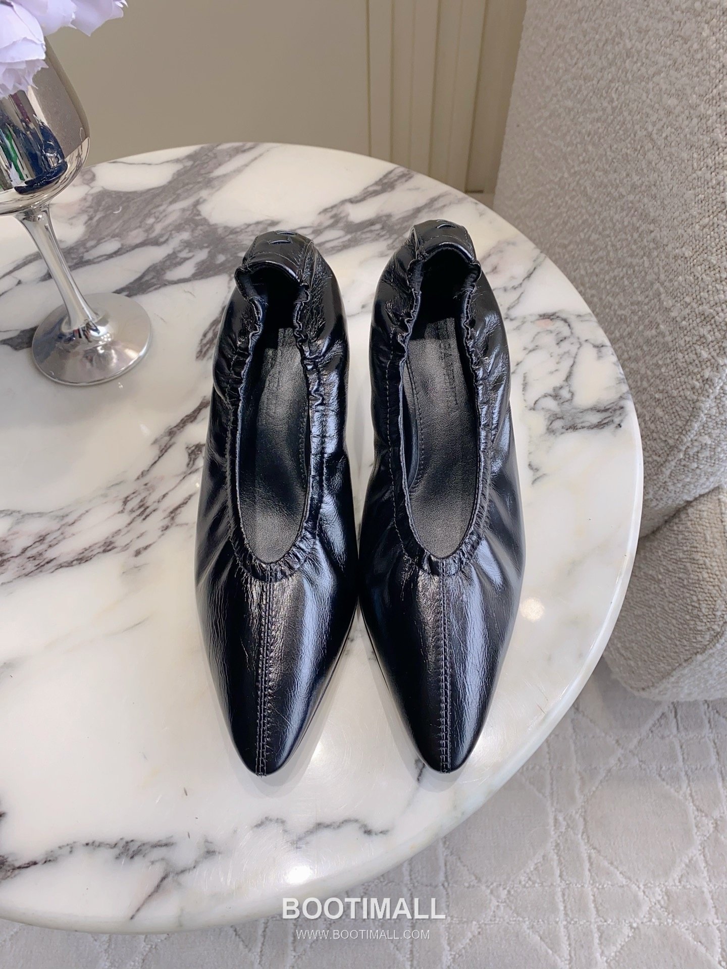 Bottega Veneta Classic Witch Square-Toe Pump Calfskin Black 보테가 베네타 클래식 위치 스퀘어토 펌프스 송아지가죽 블랙 1