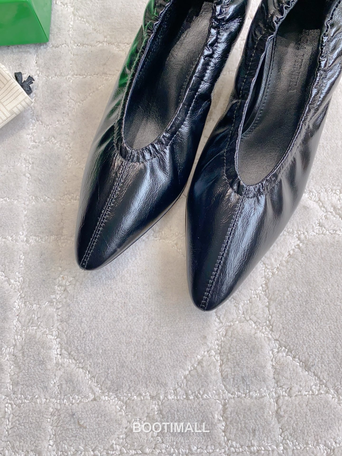 Bottega Veneta Classic Witch Square-Toe Pump Calfskin Black 보테가 베네타 클래식 위치 스퀘어토 펌프스 송아지가죽 블랙 7