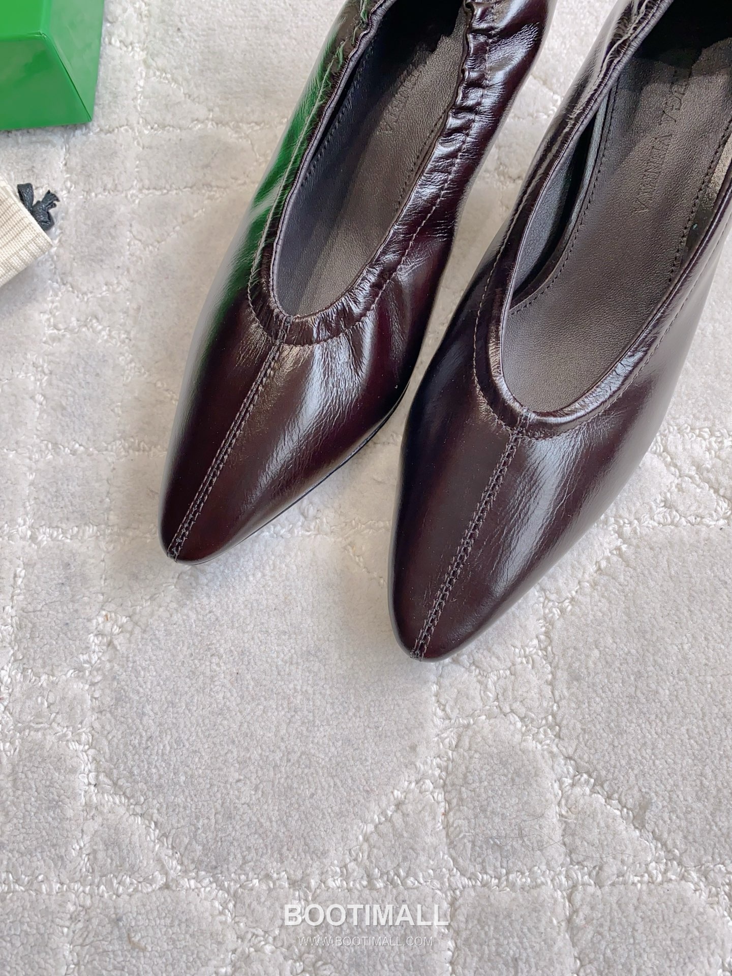 Bottega Veneta Classic Witch Square-Toe Pump Calfskin Black 보테가 베네타 클래식 위치 스퀘어토 펌프스 송아지가죽 블랙 7