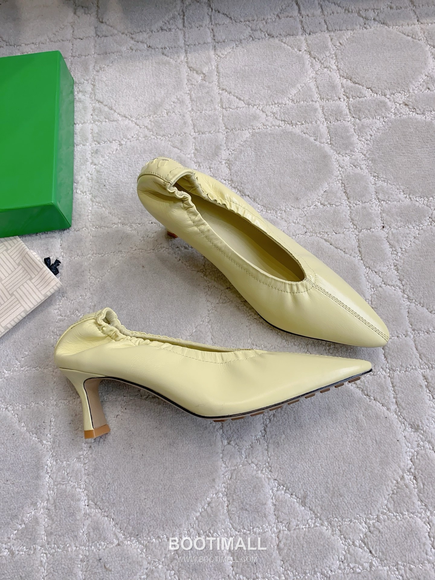 Bottega Veneta Classic Witch Square-Toe Pump Calfskin Black 보테가 베네타 클래식 위치 스퀘어토 펌프스 송아지가죽 블랙 4