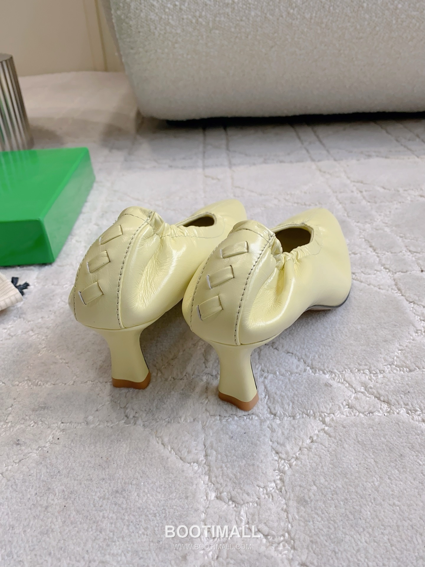 Bottega Veneta Classic Witch Square-Toe Pump Calfskin Black 보테가 베네타 클래식 위치 스퀘어토 펌프스 송아지가죽 블랙 5