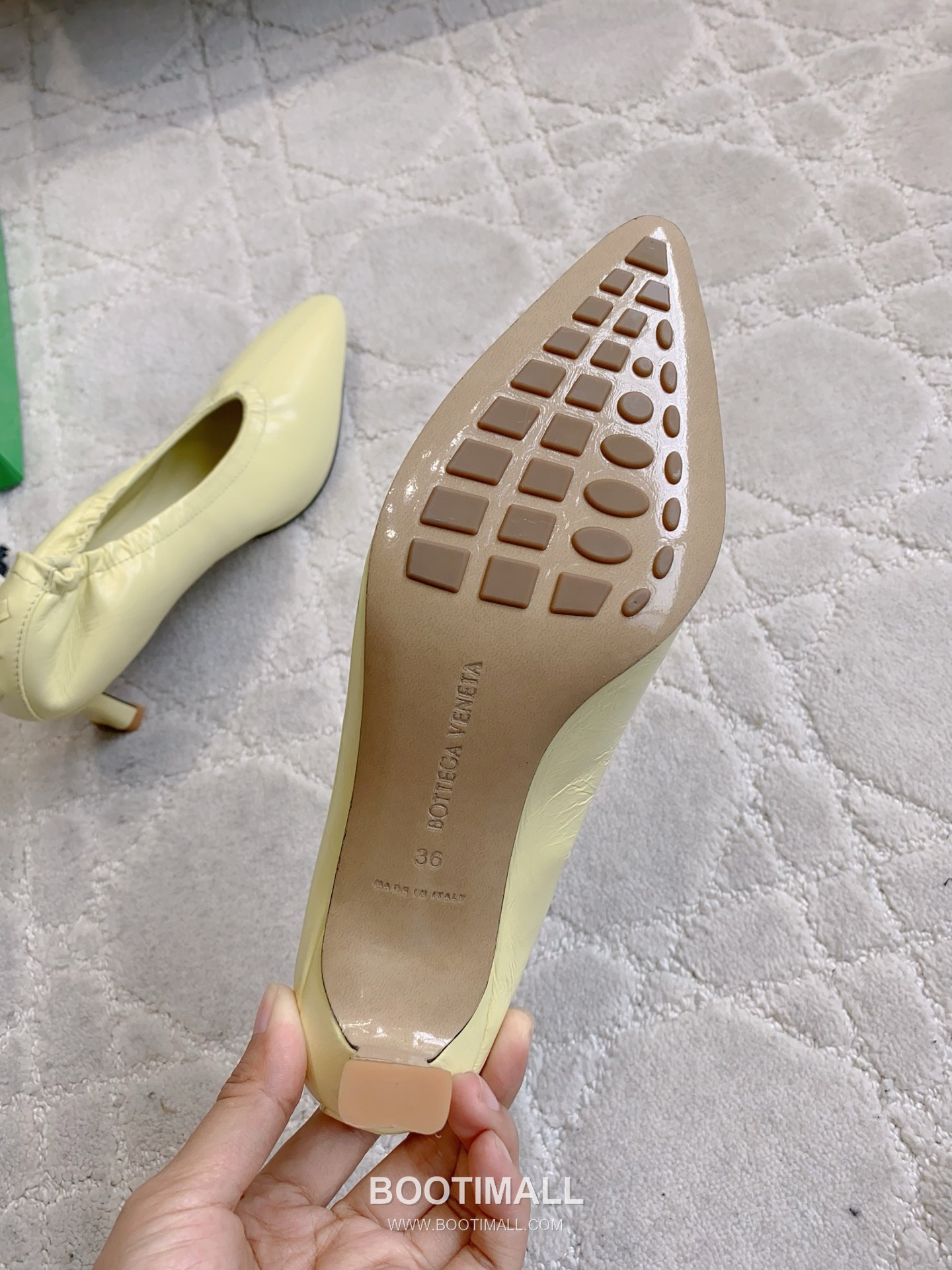 Bottega Veneta Classic Witch Square-Toe Pump Calfskin Black 보테가 베네타 클래식 위치 스퀘어토 펌프스 송아지가죽 블랙 6