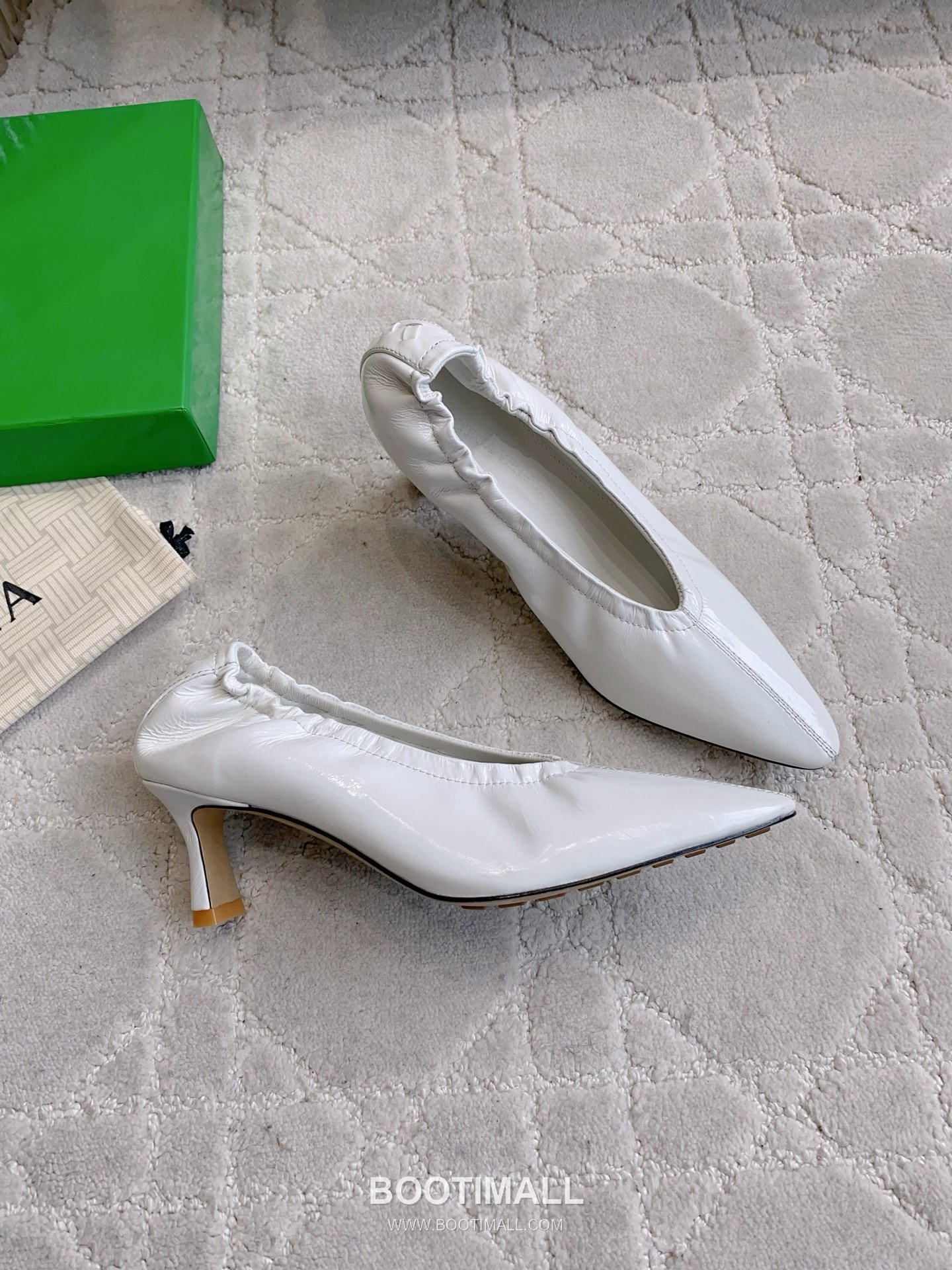 Bottega Veneta Classic Witch Square-Toe Pump Calfskin Black 보테가 베네타 클래식 위치 스퀘어토 펌프스 송아지가죽 블랙 4