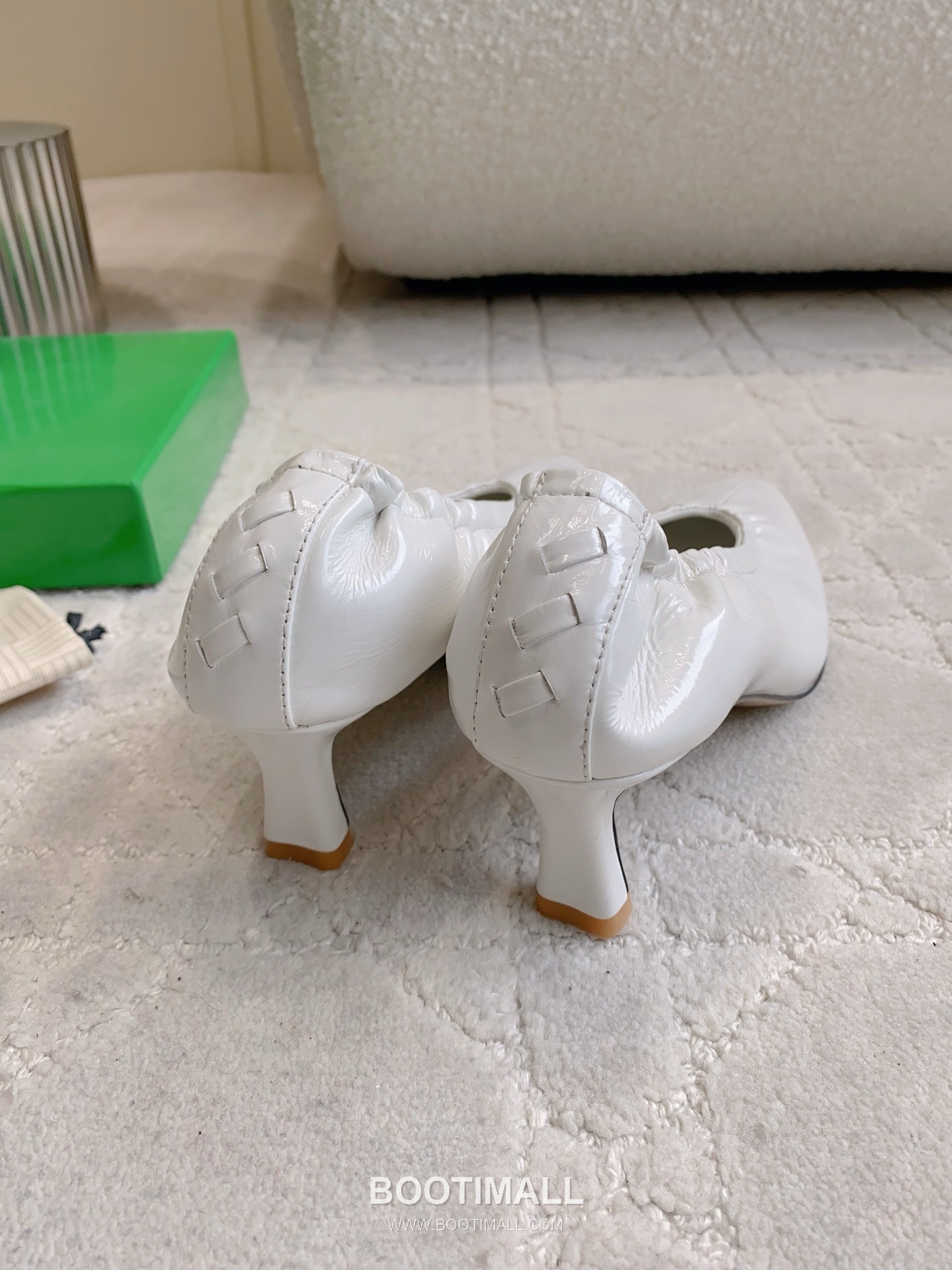 Bottega Veneta Classic Witch Square-Toe Pump Calfskin Black 보테가 베네타 클래식 위치 스퀘어토 펌프스 송아지가죽 블랙 5