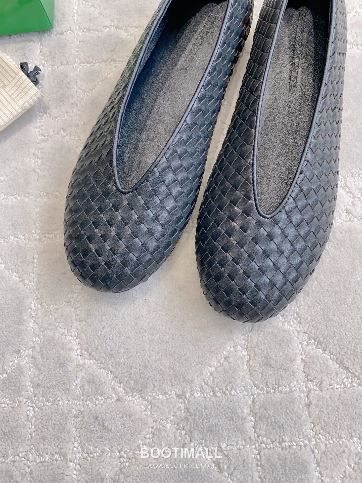 Bottega Veneta Intrecciato Lace-Trim Ballet Woven Leather Multicolor Flat 보테가 베네타 인트레치아토 레이스 트림 발레 우븐 레더 멀티컬러 플랫 6