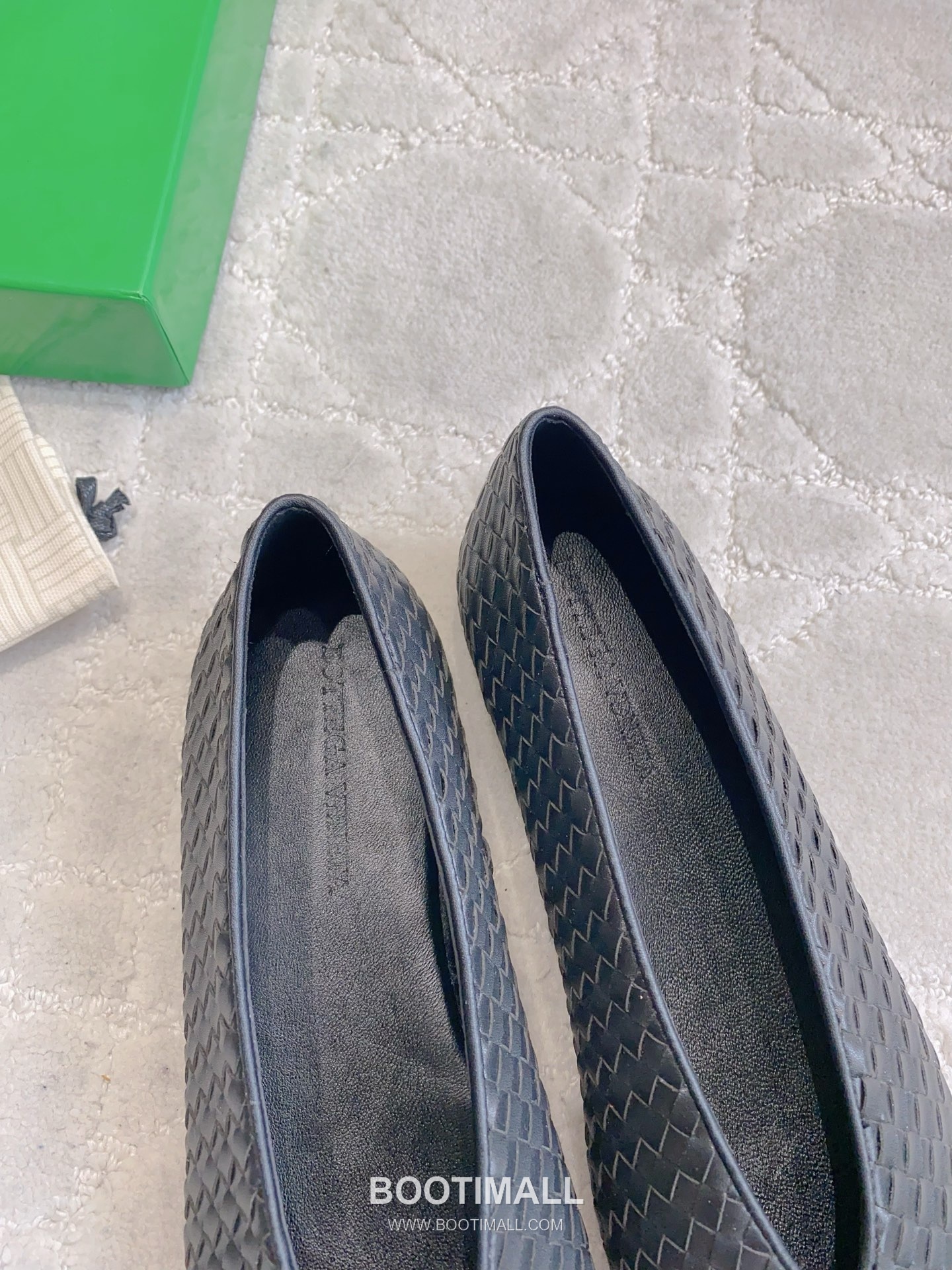 Bottega Veneta Intrecciato Lace-Trim Ballet Woven Leather Multicolor Flat 보테가 베네타 인트레치아토 레이스 트림 발레 우븐 레더 멀티컬러 플랫 7