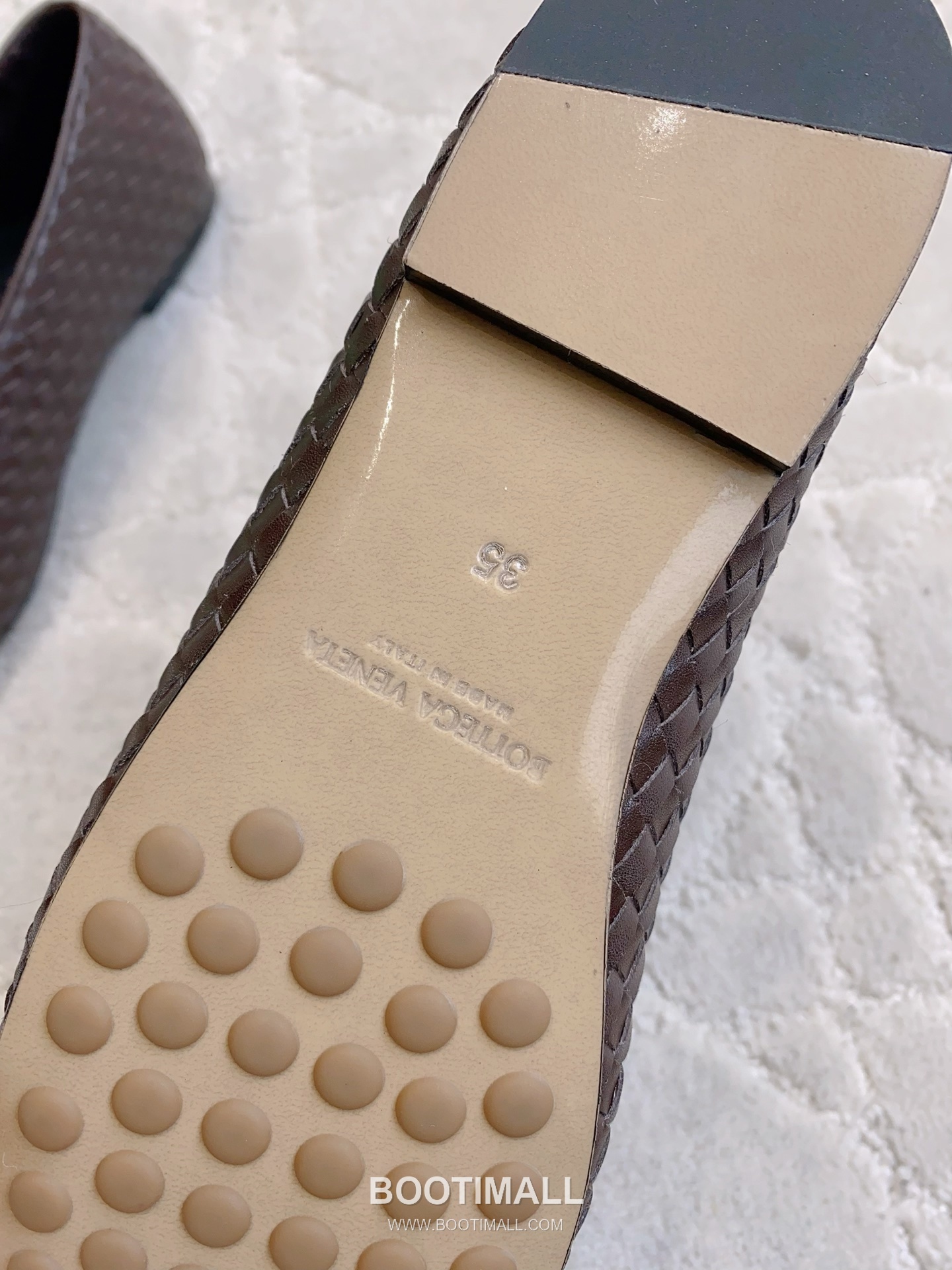 Bottega Veneta Intrecciato Lace-Trim Ballet Woven Leather Multicolor Flat 보테가 베네타 인트레치아토 레이스 트림 발레 우븐 레더 멀티컬러 플랫 9