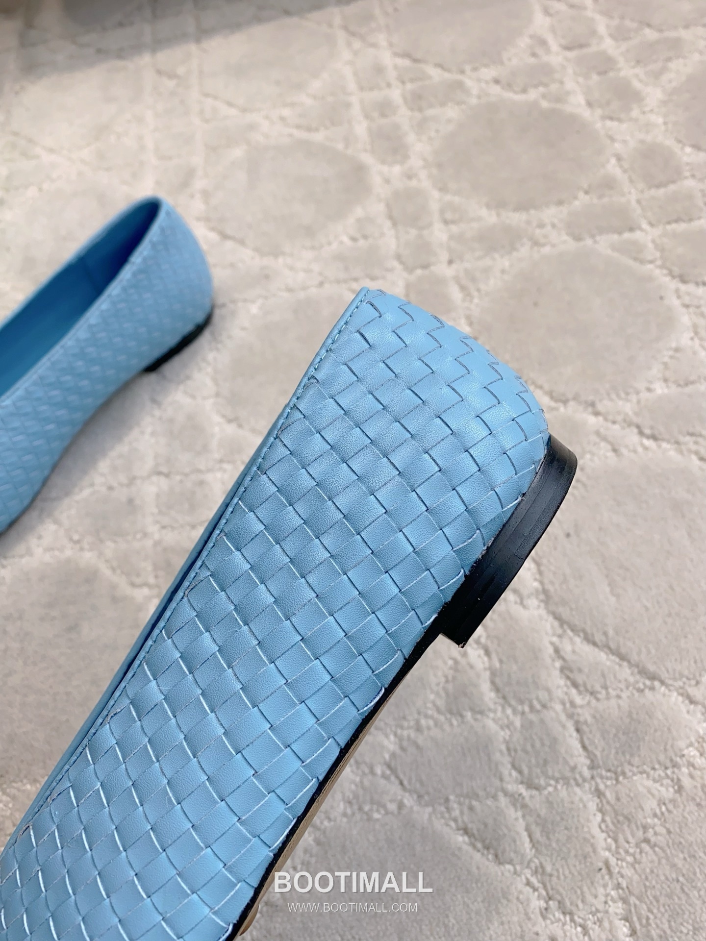 Bottega Veneta Intrecciato Lace-Trim Ballet Woven Leather Multicolor Flat 보테가 베네타 인트레치아토 레이스 트림 발레 우븐 레더 멀티컬러 플랫 8