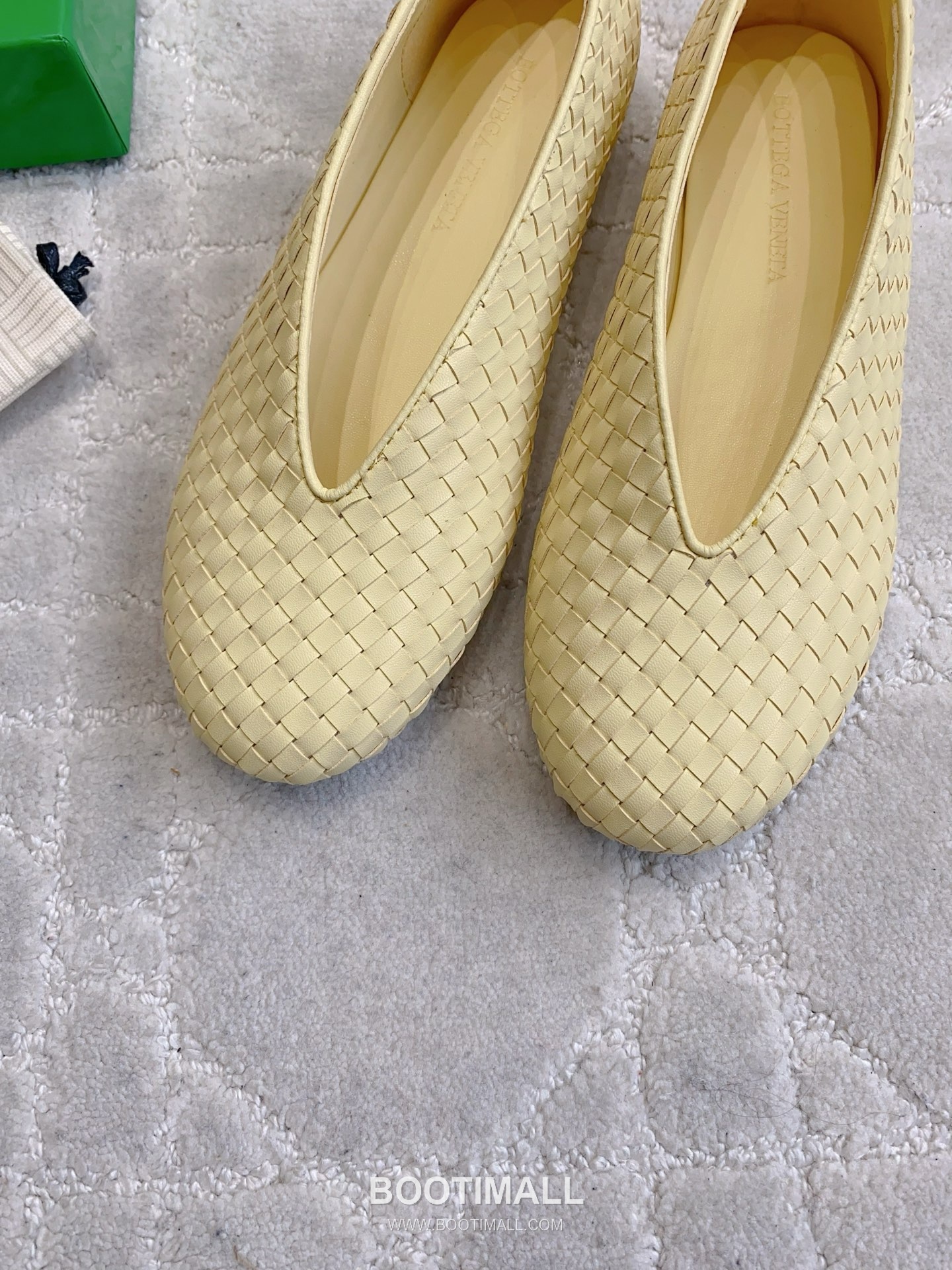 Bottega Veneta Intrecciato Lace-Trim Ballet Woven Leather Multicolor Flat 보테가 베네타 인트레치아토 레이스 트림 발레 우븐 레더 멀티컬러 플랫 6