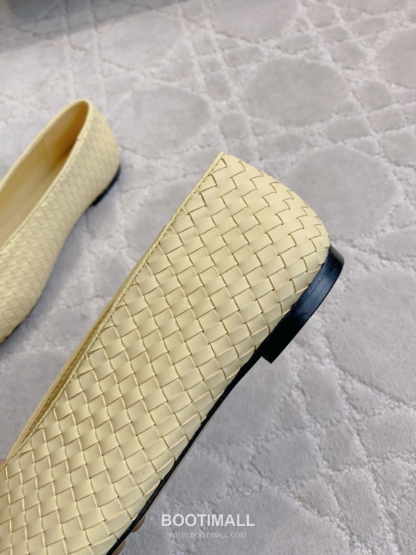 Bottega Veneta Intrecciato Lace-Trim Ballet Woven Leather Multicolor Flat 보테가 베네타 인트레치아토 레이스 트림 발레 우븐 레더 멀티컬러 플랫 8