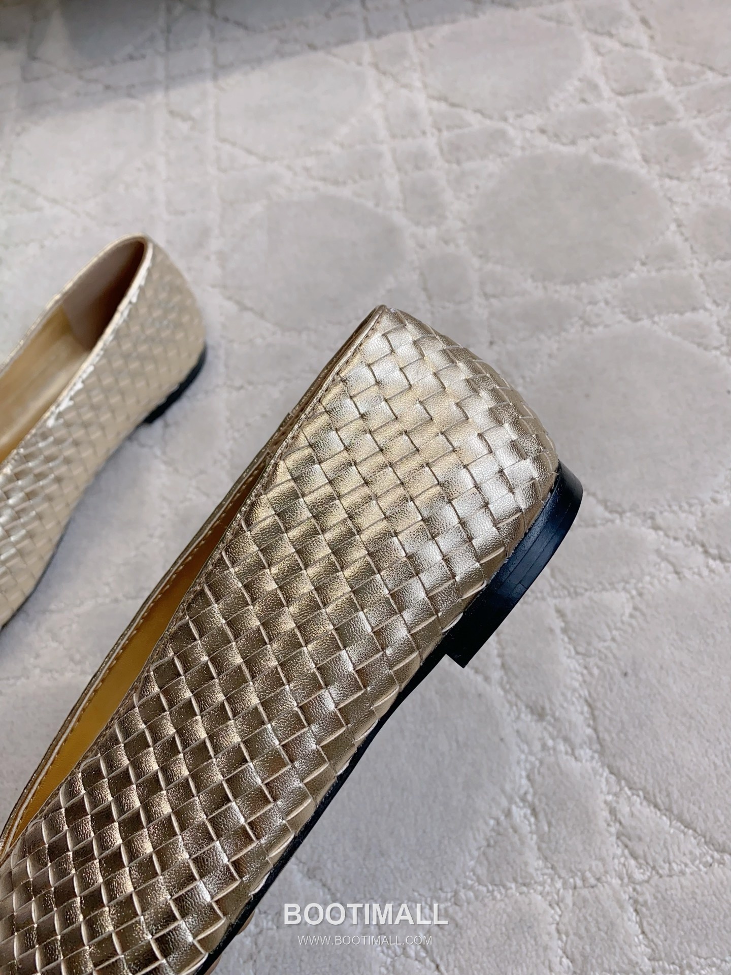 Bottega Veneta Intrecciato Lace-Trim Ballet Woven Leather Multicolor Flat 보테가 베네타 인트레치아토 레이스 트림 발레 우븐 레더 멀티컬러 플랫 8