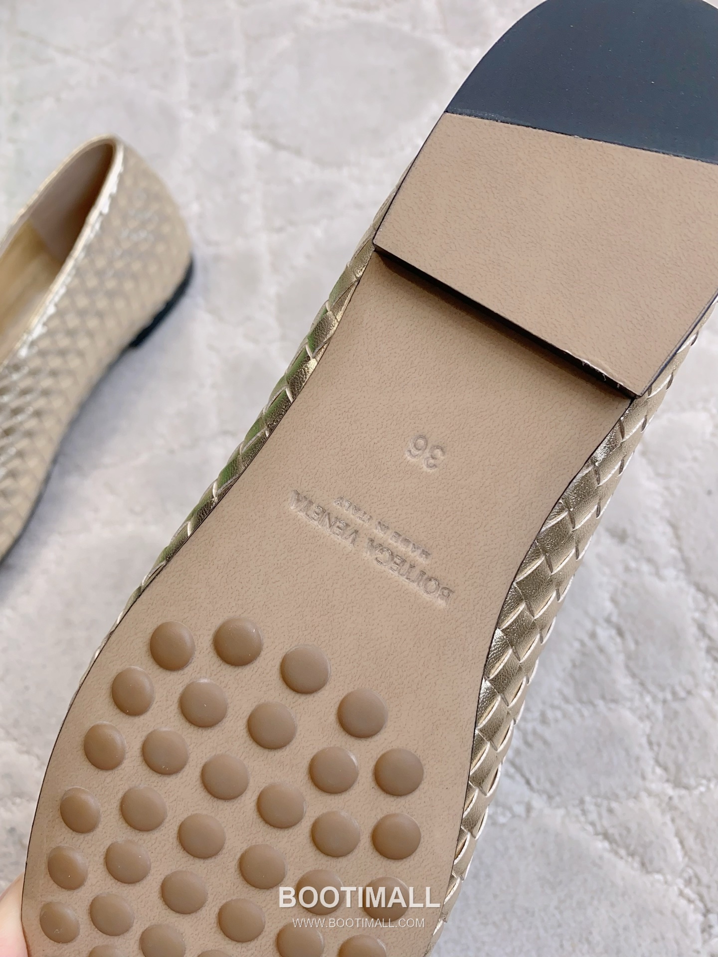 Bottega Veneta Intrecciato Lace-Trim Ballet Woven Leather Multicolor Flat 보테가 베네타 인트레치아토 레이스 트림 발레 우븐 레더 멀티컬러 플랫 9