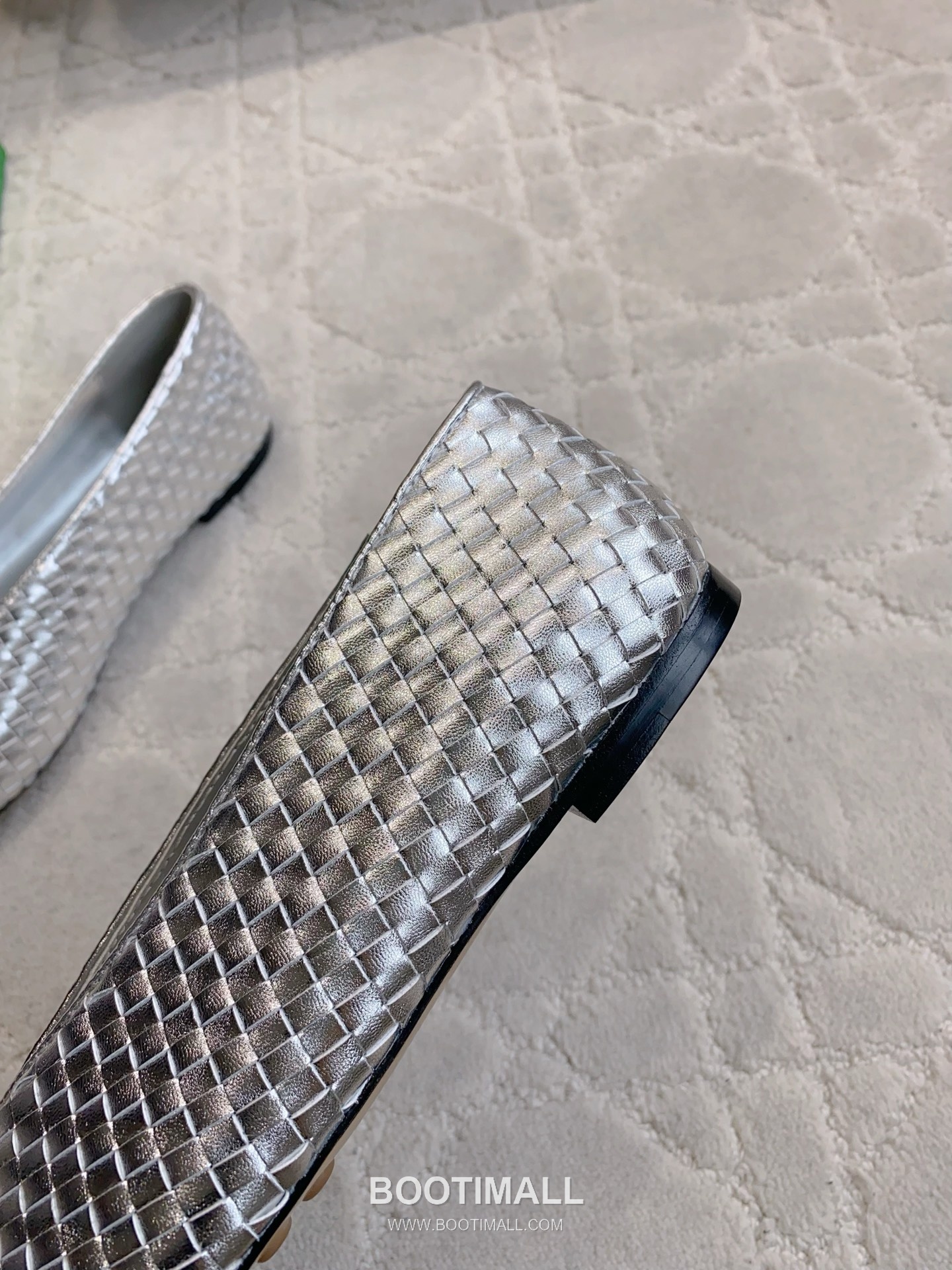 Bottega Veneta Intrecciato Lace-Trim Ballet Woven Leather Multicolor Flat 보테가 베네타 인트레치아토 레이스 트림 발레 우븐 레더 멀티컬러 플랫 8