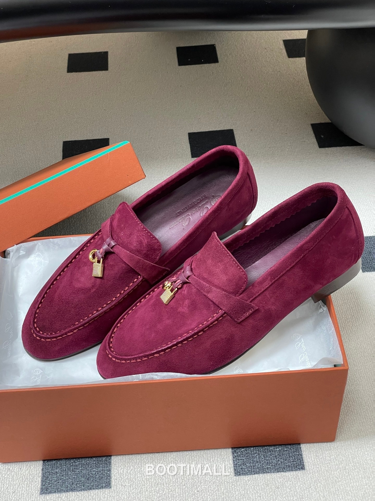 Loro Piana Joan Summer Charms Walk Suede Beige Loafer 로로피아나 조안 서머 참스 워크 스웨이드 베이지 로퍼 4