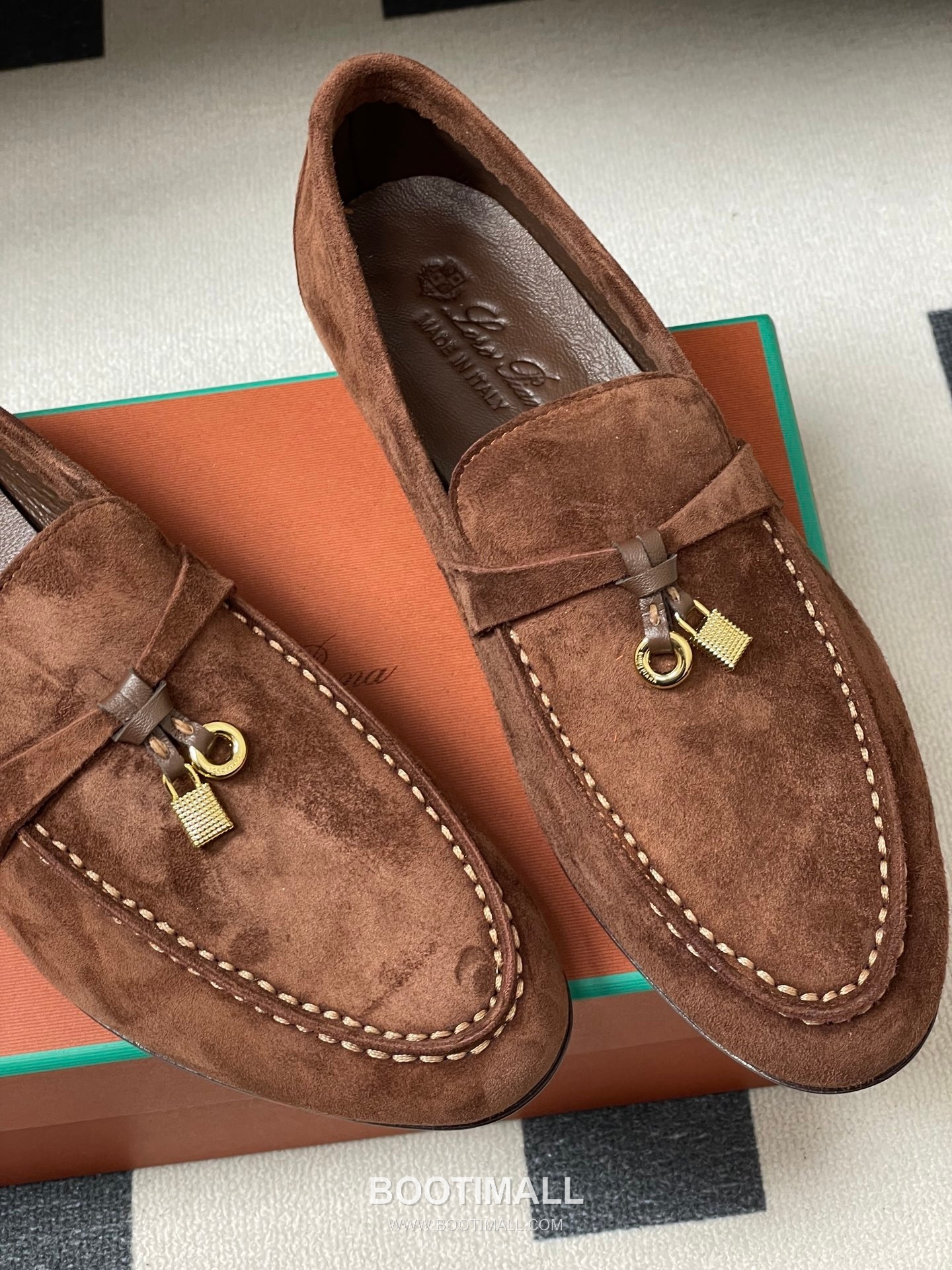 Loro Piana Joan Summer Charms Walk Suede Beige Loafer 로로피아나 조안 서머 참스 워크 스웨이드 베이지 로퍼 9