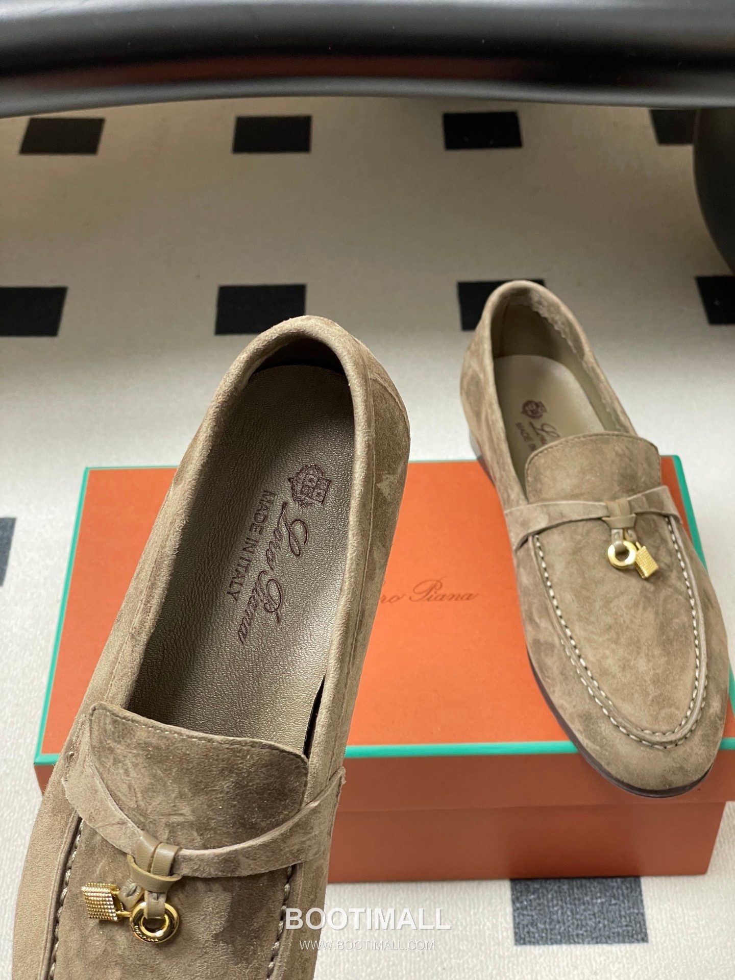 Loro Piana Joan Summer Charms Walk Suede Beige Loafer 로로피아나 조안 서머 참스 워크 스웨이드 베이지 로퍼 6