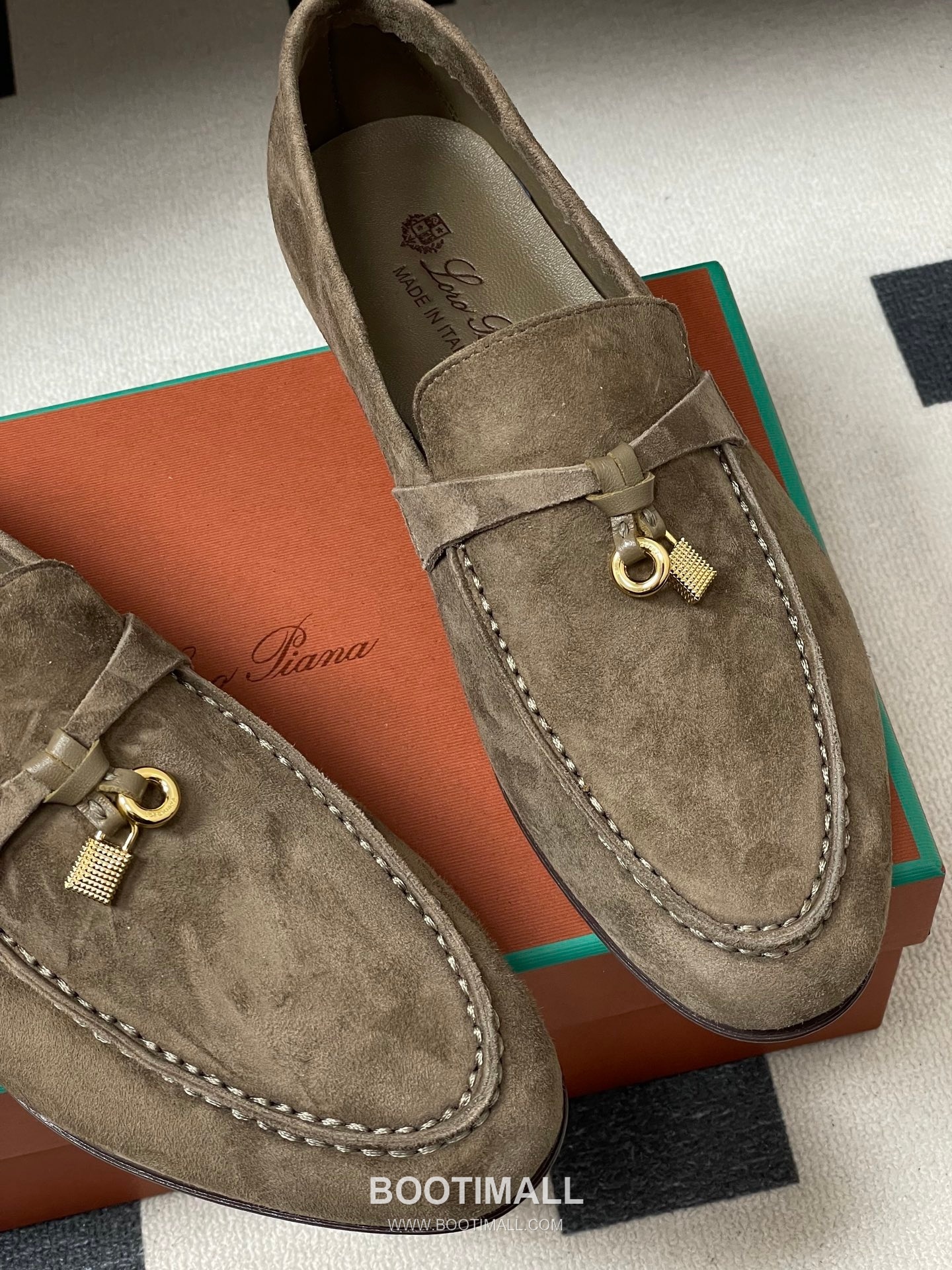 Loro Piana Joan Summer Charms Walk Suede Beige Loafer 로로피아나 조안 서머 참스 워크 스웨이드 베이지 로퍼 9