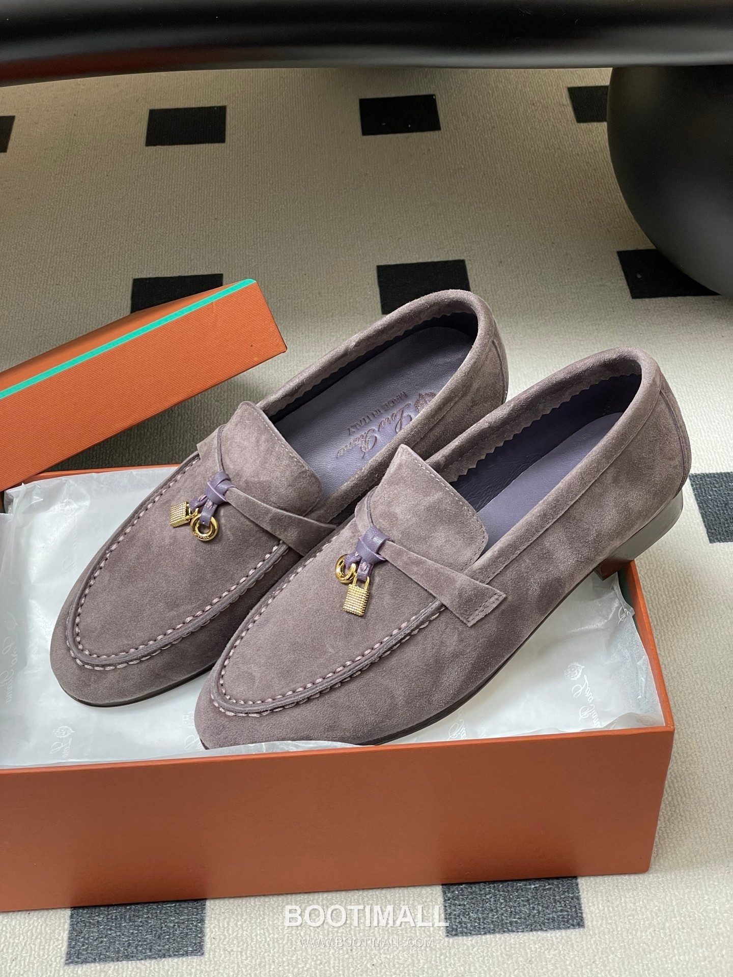 Loro Piana Joan Summer Charms Walk Suede Beige Loafer 로로피아나 조안 서머 참스 워크 스웨이드 베이지 로퍼 4