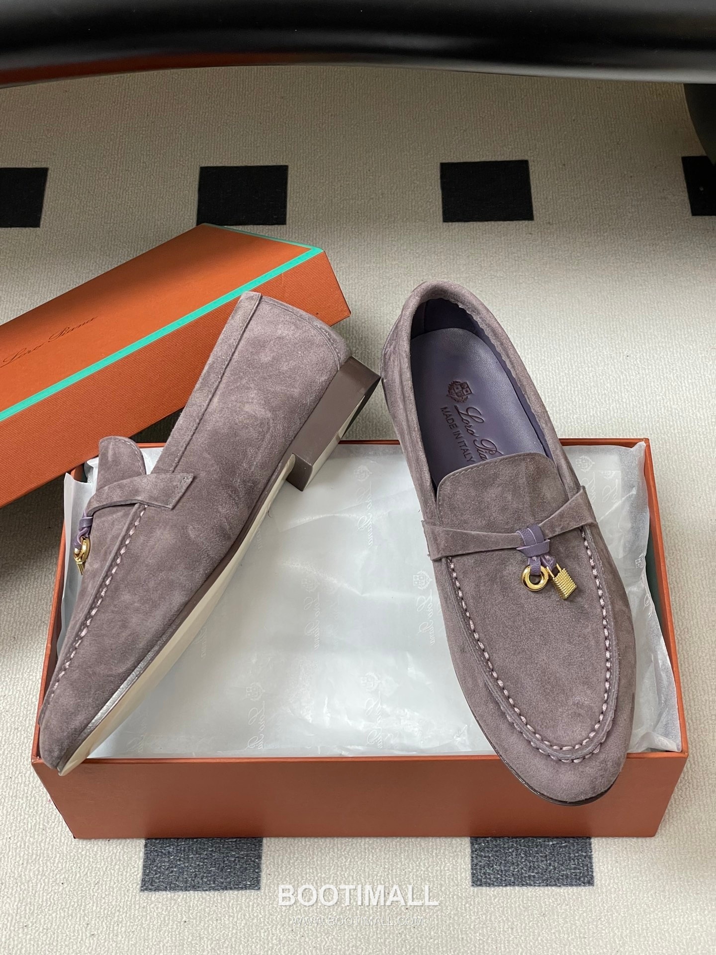 Loro Piana Joan Summer Charms Walk Suede Beige Loafer 로로피아나 조안 서머 참스 워크 스웨이드 베이지 로퍼 5