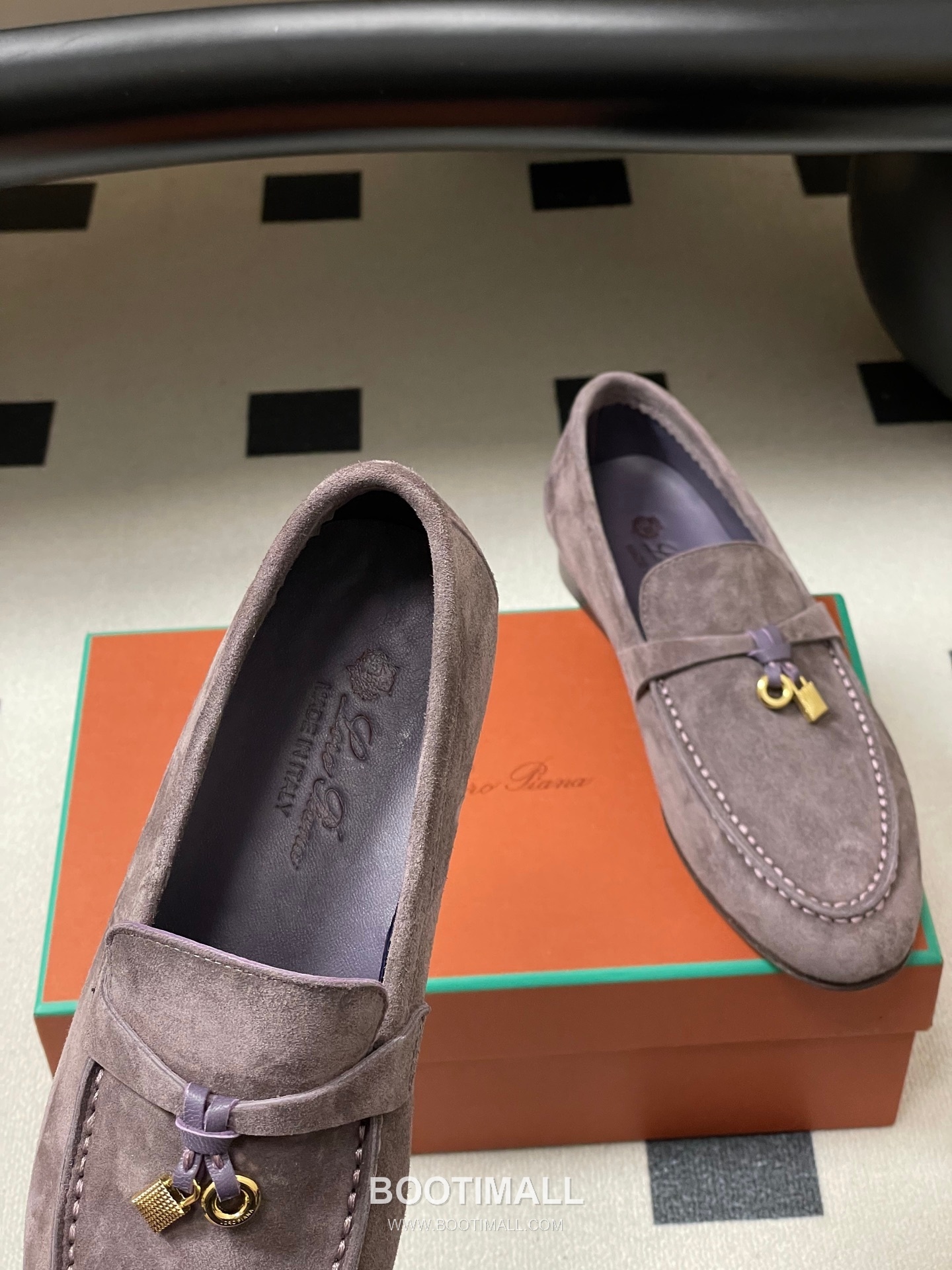 Loro Piana Joan Summer Charms Walk Suede Beige Loafer 로로피아나 조안 서머 참스 워크 스웨이드 베이지 로퍼 6