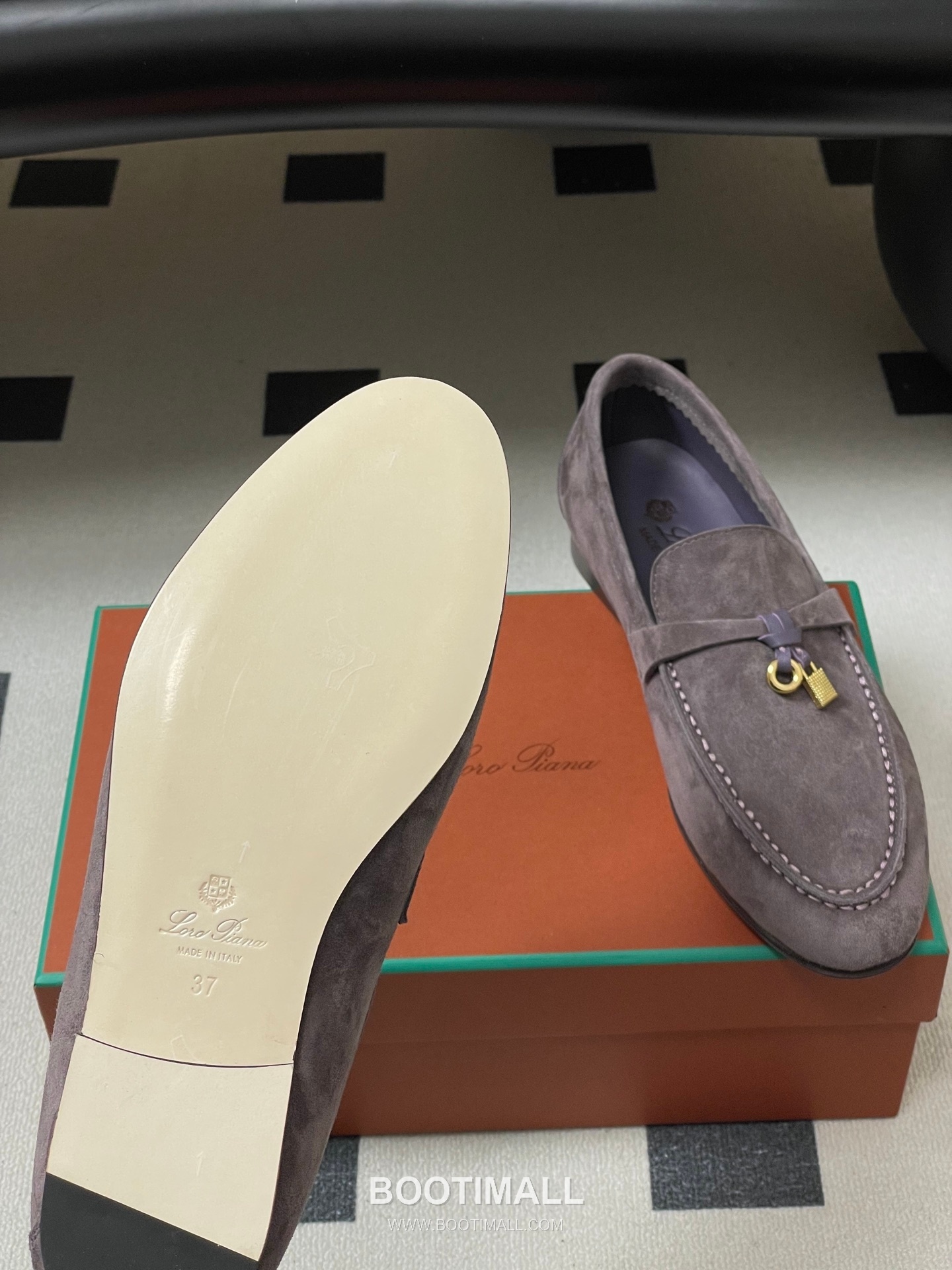 Loro Piana Joan Summer Charms Walk Suede Beige Loafer 로로피아나 조안 서머 참스 워크 스웨이드 베이지 로퍼 8