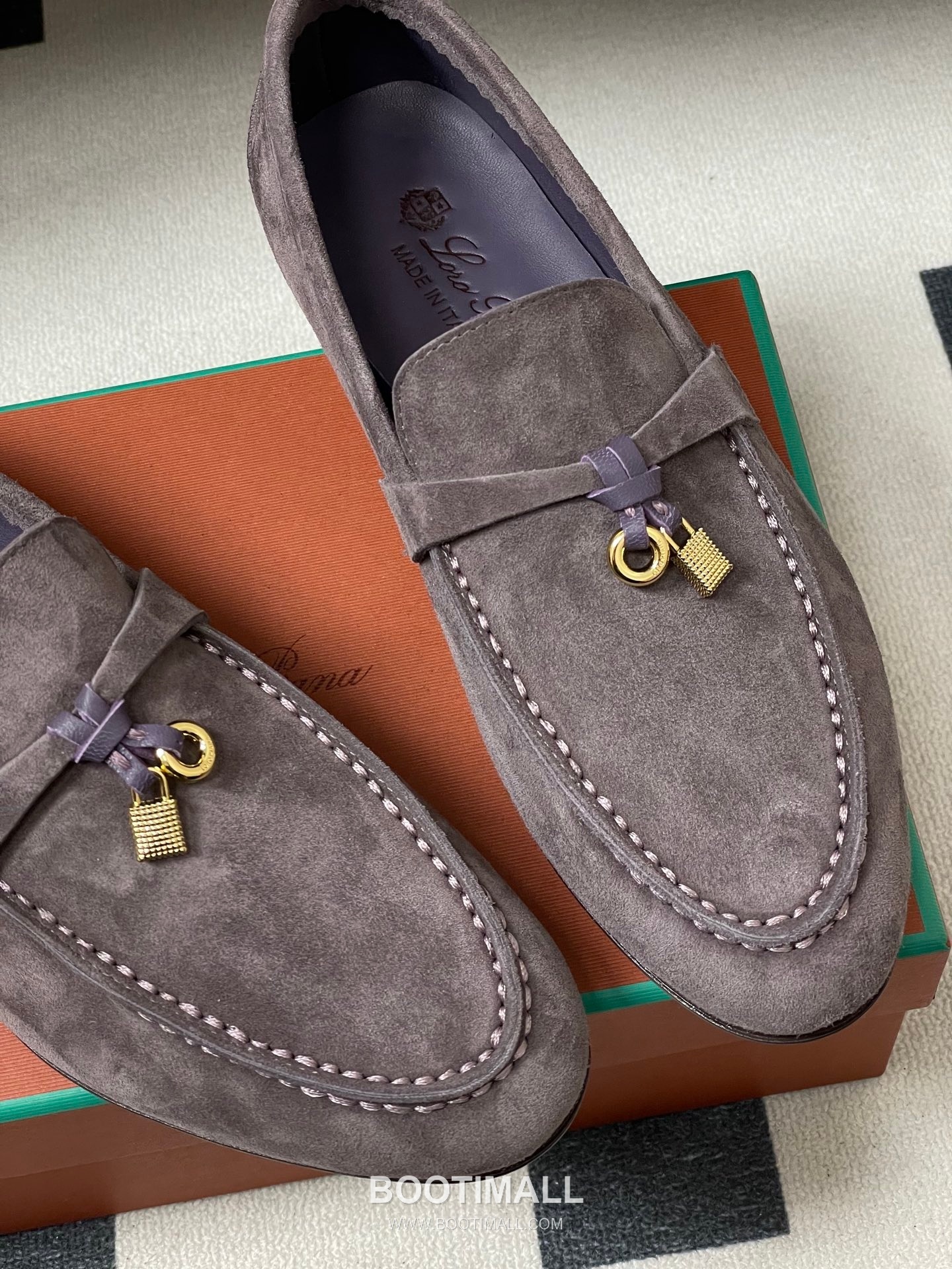 Loro Piana Joan Summer Charms Walk Suede Beige Loafer 로로피아나 조안 서머 참스 워크 스웨이드 베이지 로퍼 9