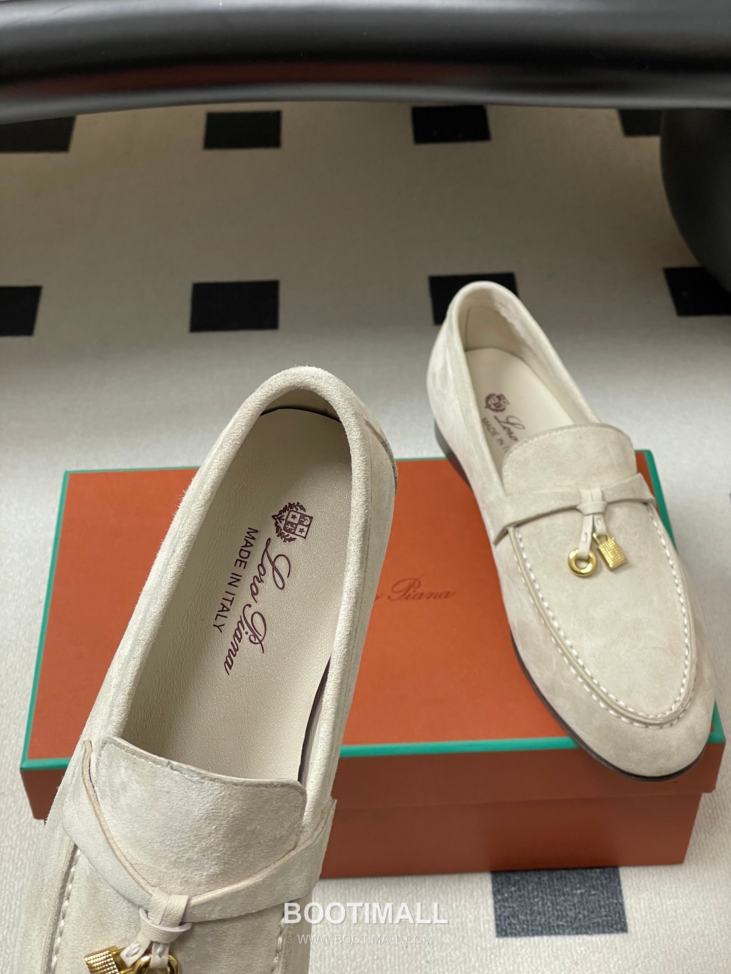 Loro Piana Joan Summer Charms Walk Suede Beige Loafer 로로피아나 조안 서머 참스 워크 스웨이드 베이지 로퍼 6