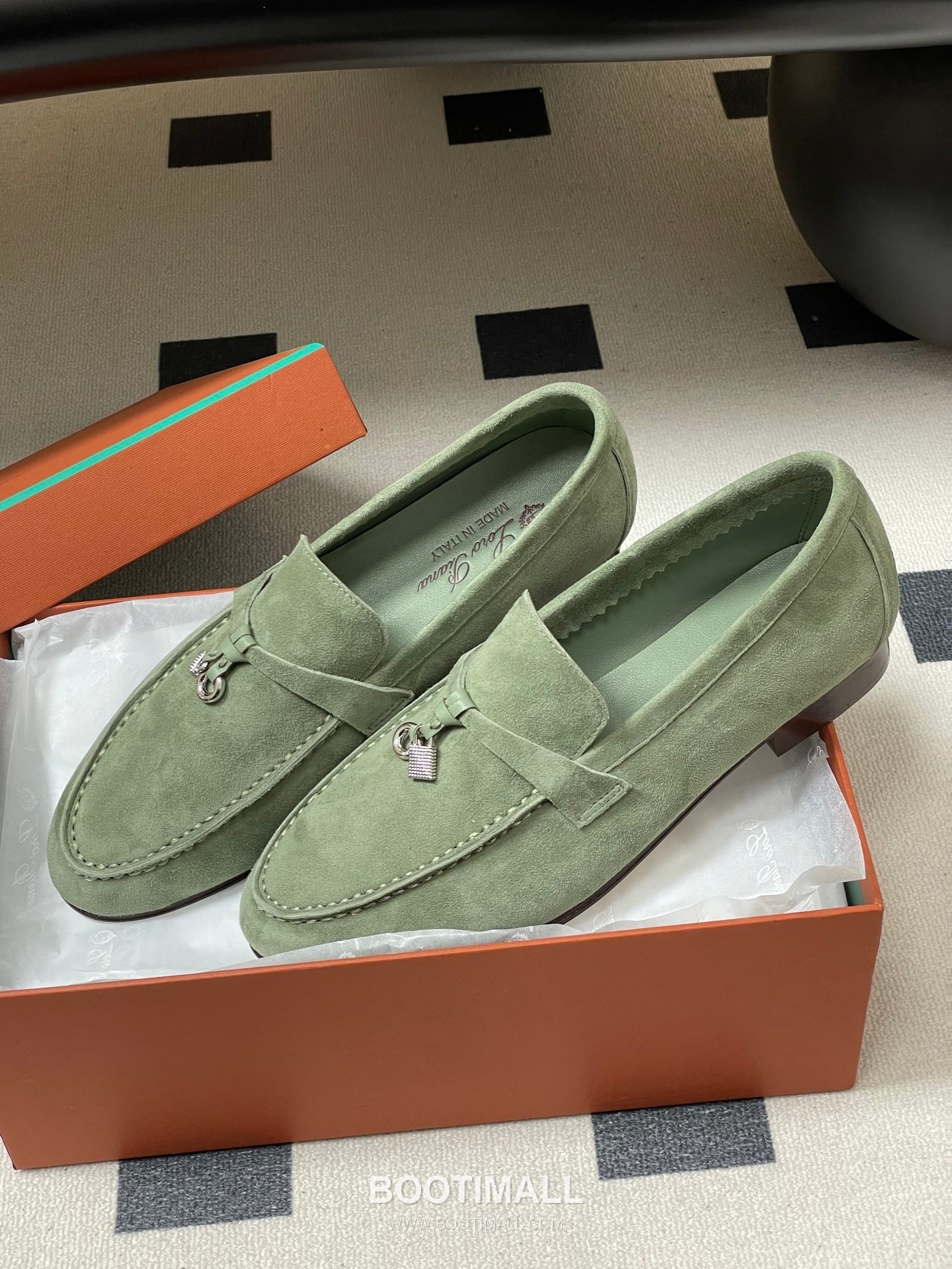 Loro Piana Joan Summer Charms Walk Suede Beige Loafer 로로피아나 조안 서머 참스 워크 스웨이드 베이지 로퍼 4