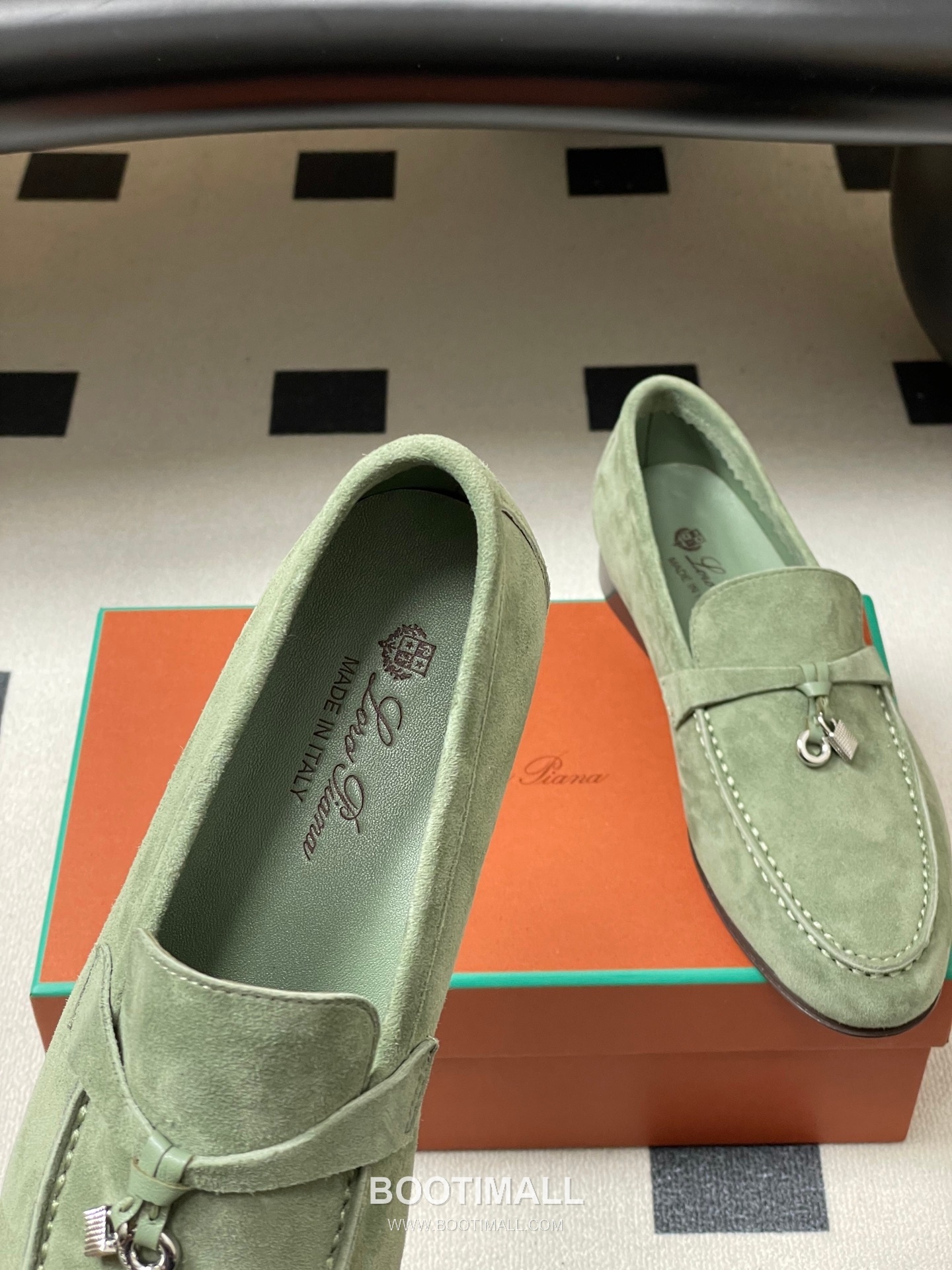 Loro Piana Joan Summer Charms Walk Suede Beige Loafer 로로피아나 조안 서머 참스 워크 스웨이드 베이지 로퍼 6