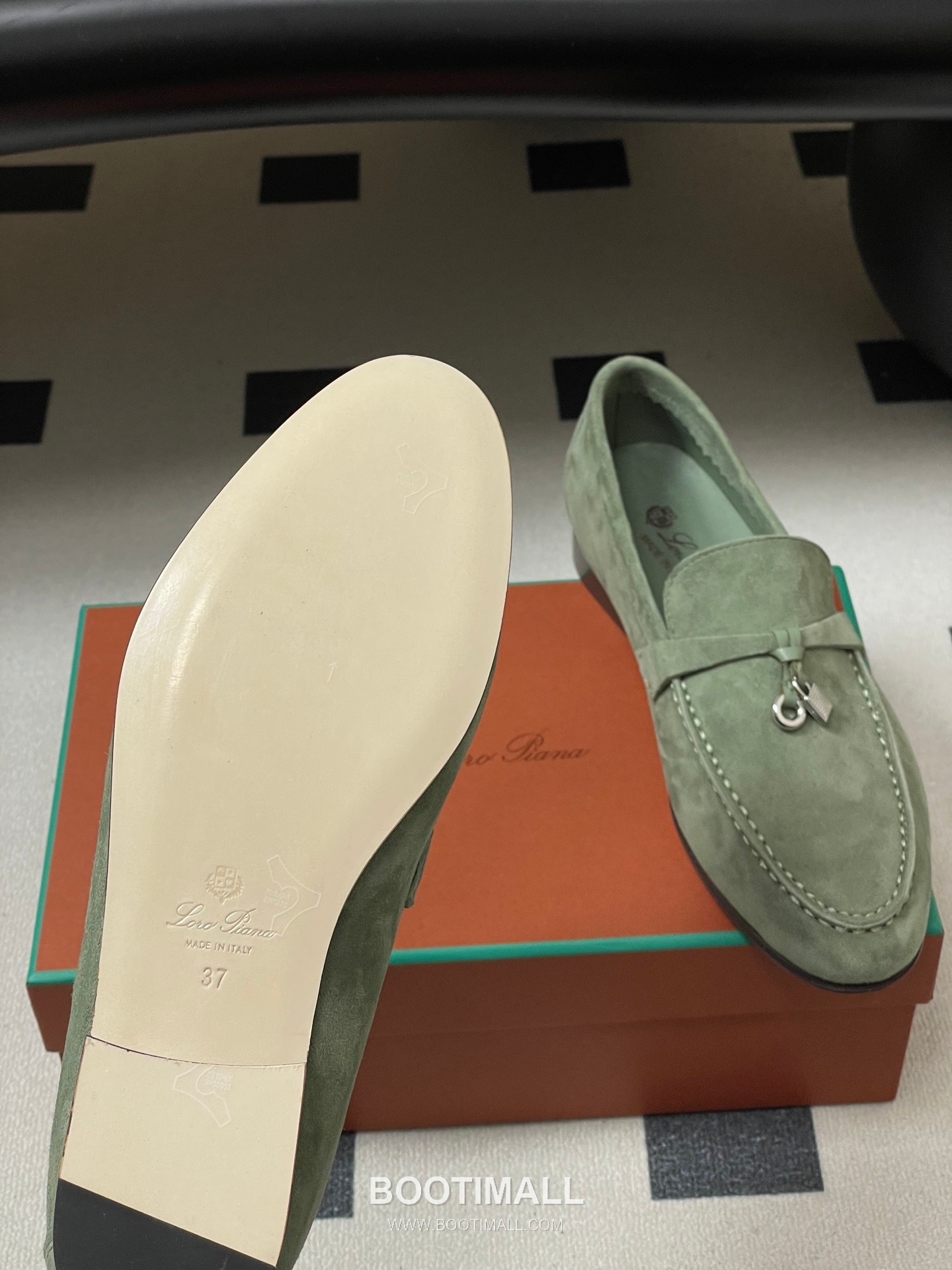 Loro Piana Joan Summer Charms Walk Suede Beige Loafer 로로피아나 조안 서머 참스 워크 스웨이드 베이지 로퍼 8