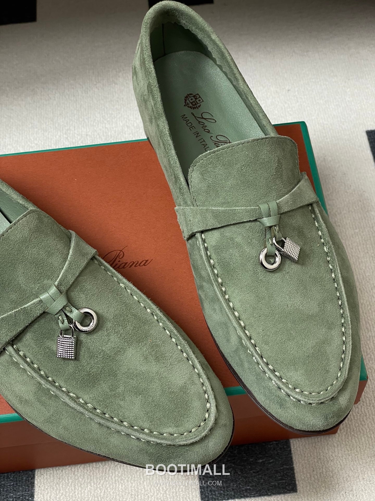 Loro Piana Joan Summer Charms Walk Suede Beige Loafer 로로피아나 조안 서머 참스 워크 스웨이드 베이지 로퍼 9