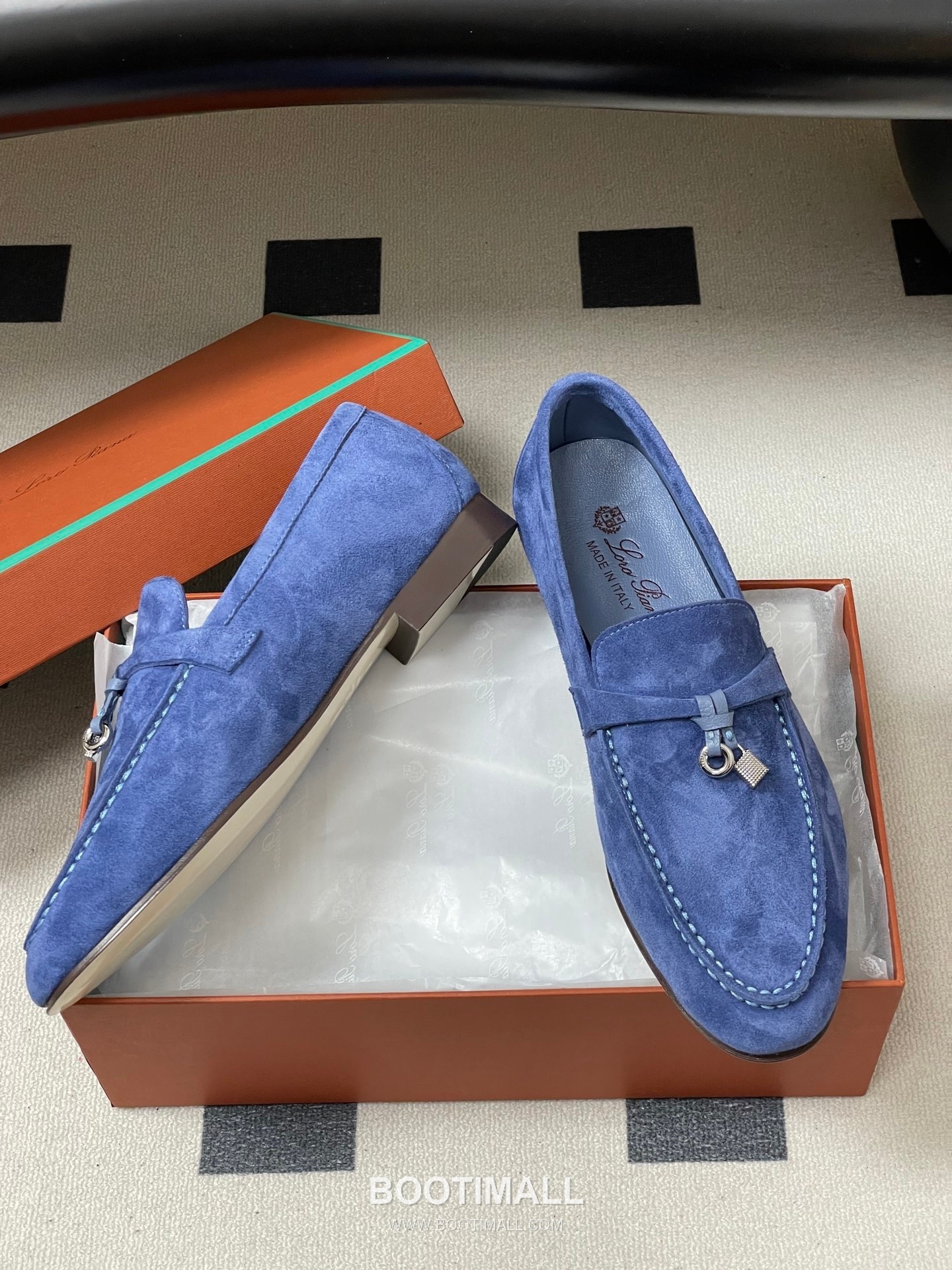 Loro Piana Joan Summer Charms Walk Suede Beige Loafer 로로피아나 조안 서머 참스 워크 스웨이드 베이지 로퍼 5