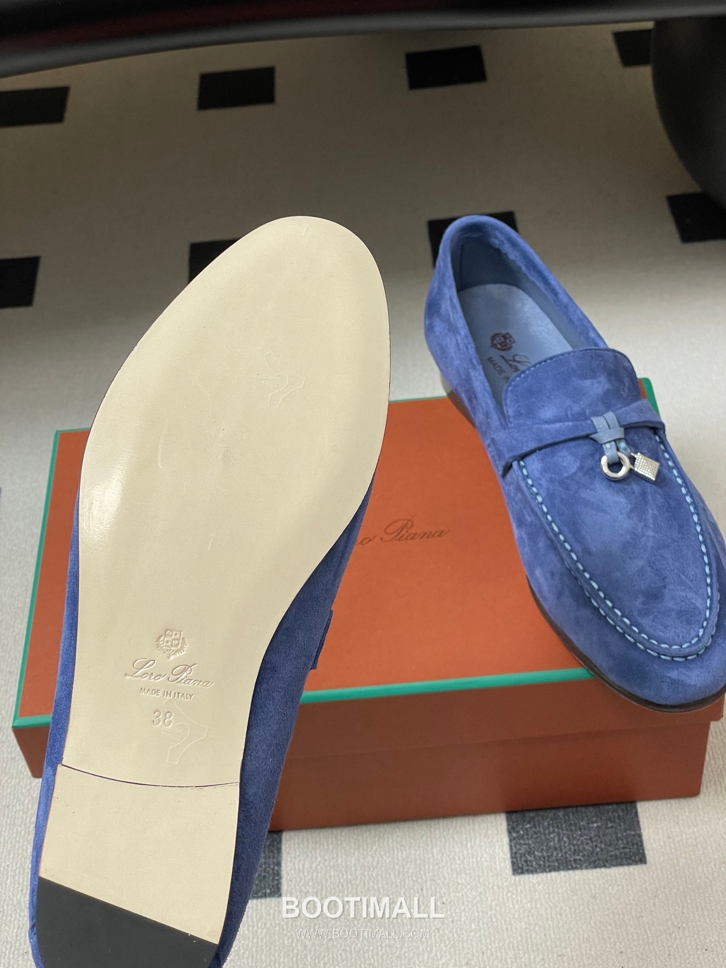 Loro Piana Joan Summer Charms Walk Suede Beige Loafer 로로피아나 조안 서머 참스 워크 스웨이드 베이지 로퍼 8