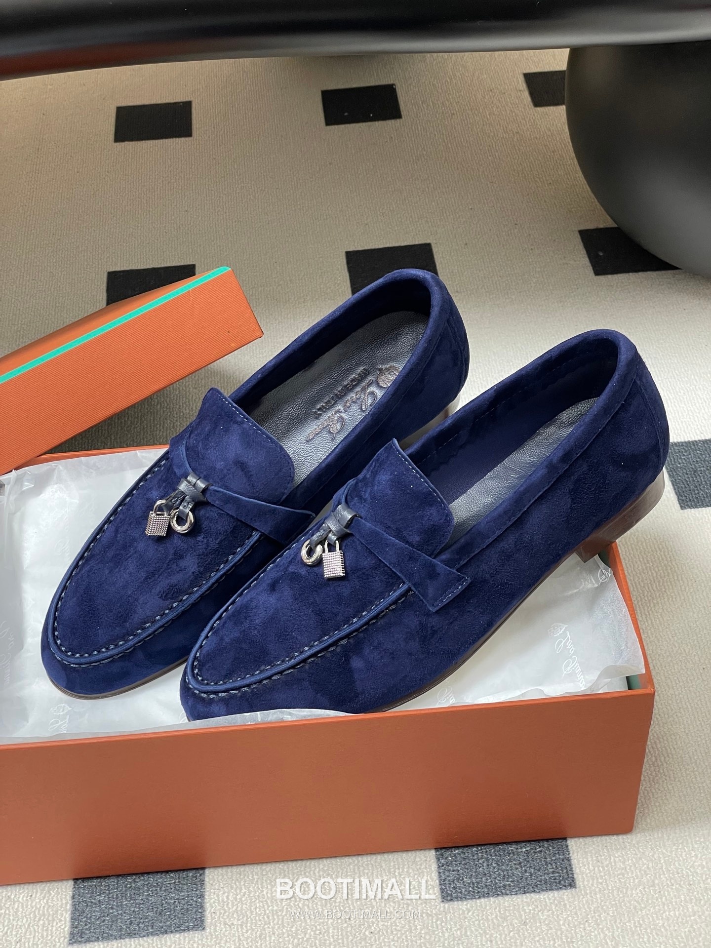 Loro Piana Joan Summer Charms Walk Suede Beige Loafer 로로피아나 조안 서머 참스 워크 스웨이드 베이지 로퍼 4