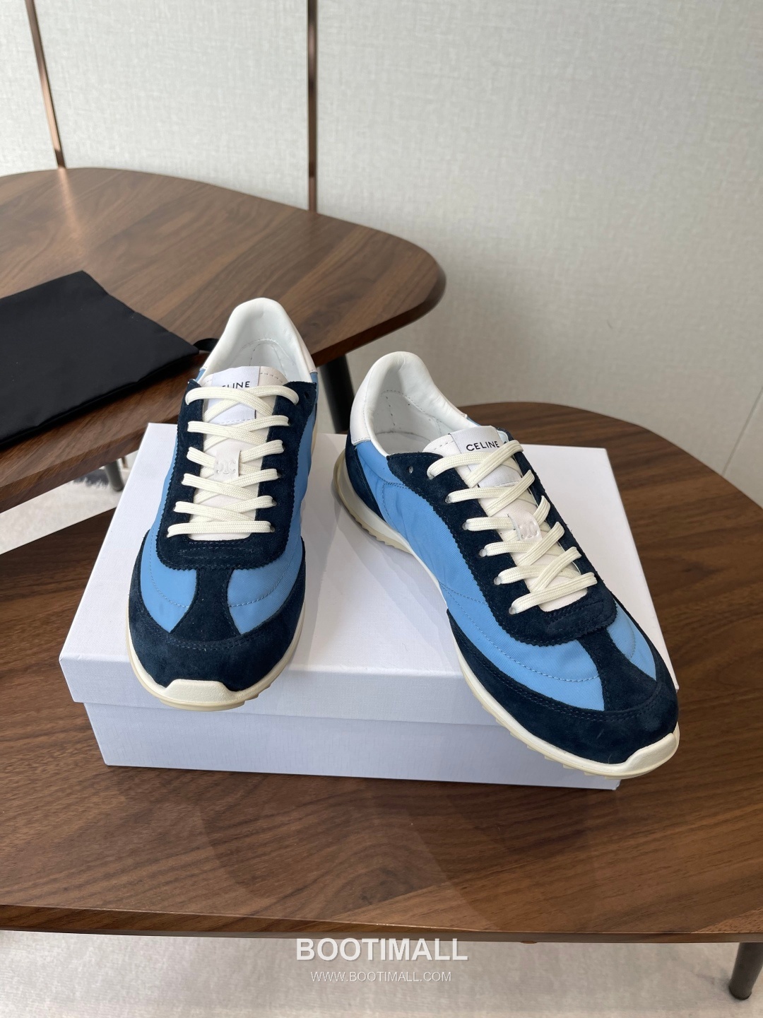 Celine Racer Triomphe Cowhide Textile Black Sneakers 셀린느 레이서 트리옹프 소가죽 텍스타일 블랙 스니커즈 3